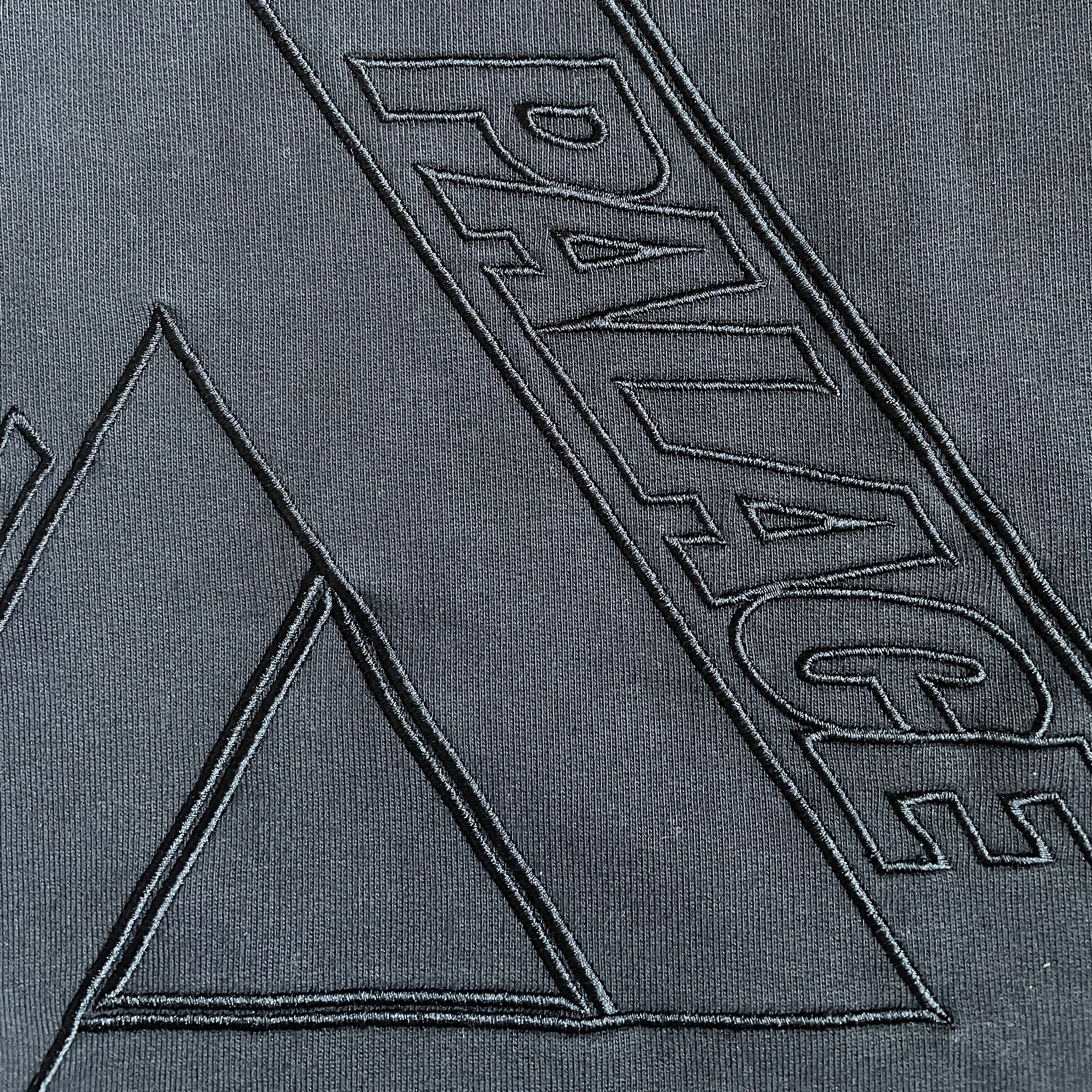 Palace Tri-Stitch Crew Black - 22SS 착용 스타일