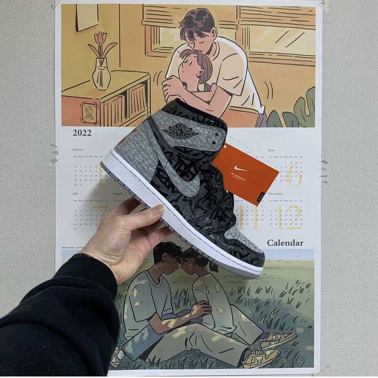 Jordan 1 Retro High OG Rebellionaire 착용 스타일 - 1
