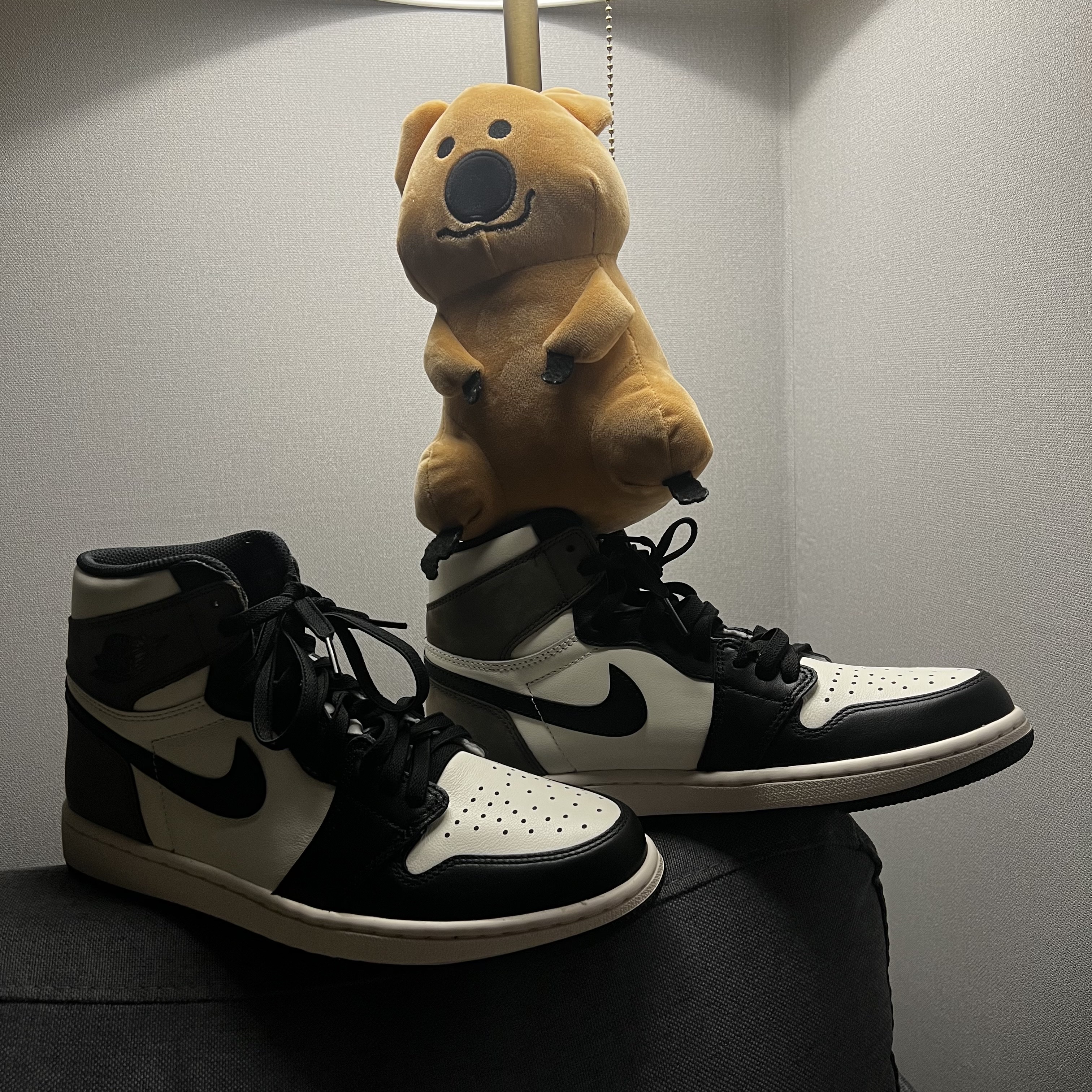 Jordan 1 Retro High OG Black Mocha 착용 스타일