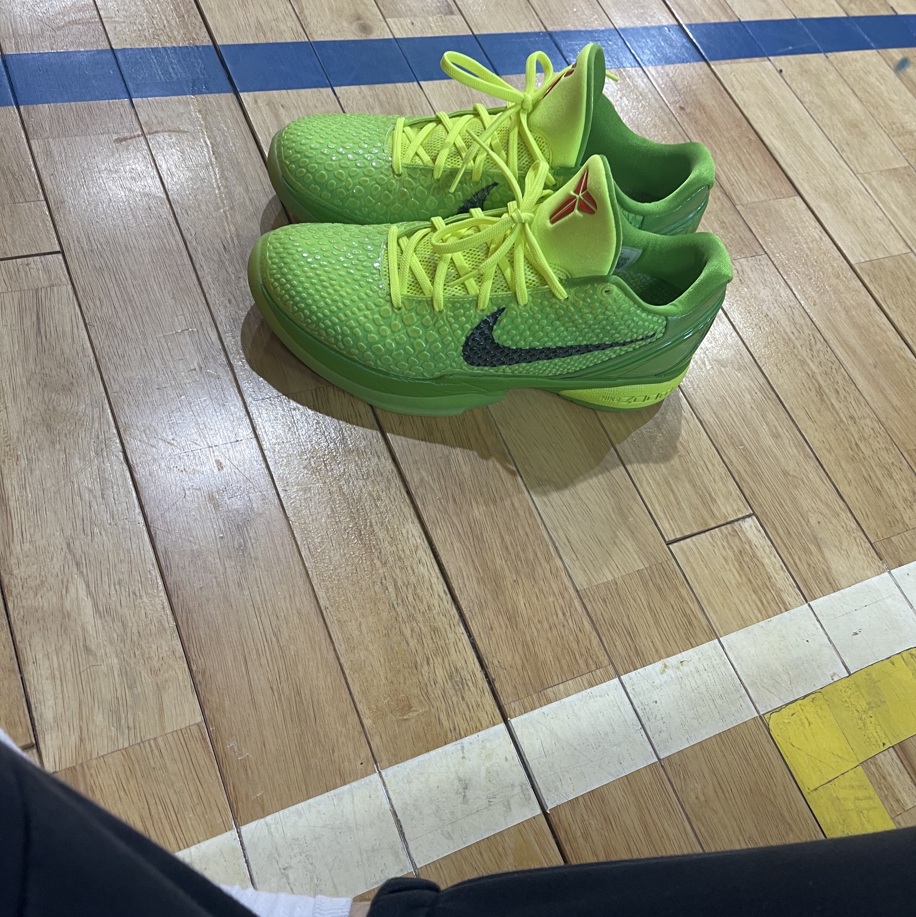 Nike Kobe 6 Protro Green Apple 착용 스타일 - 2