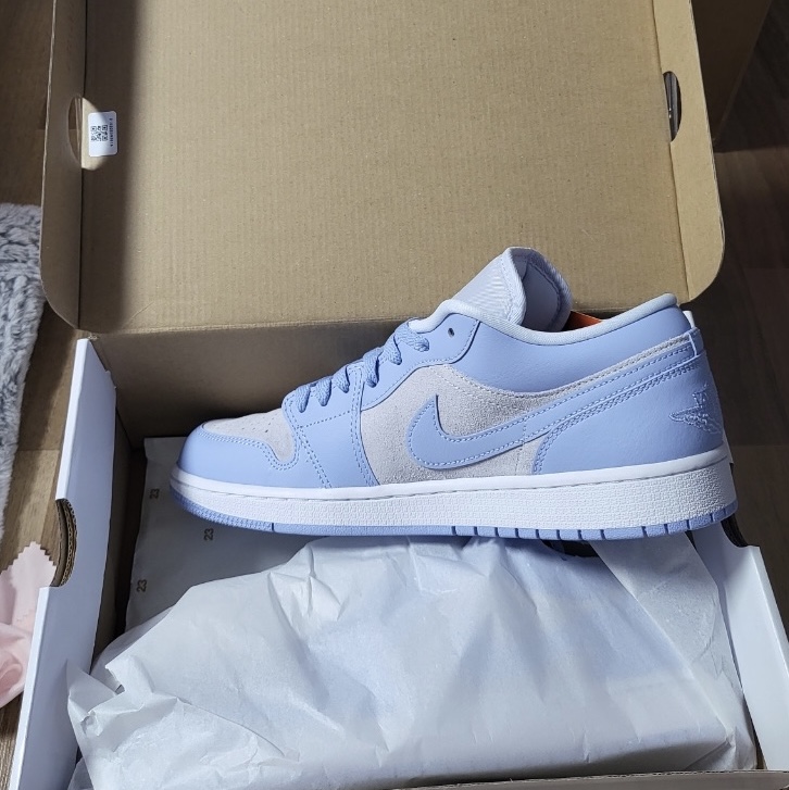 (W) Jordan 1 Low Aluminum 착용 스타일 - 1