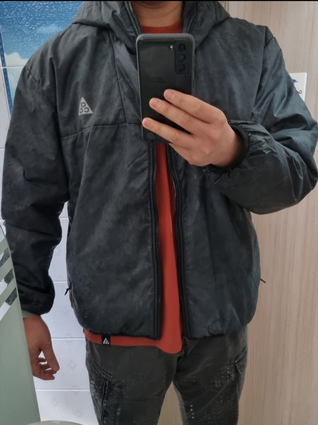 Nike NRG ACG Therma-Fit ADV Rope De Dope Black - Asia 착용 스타일