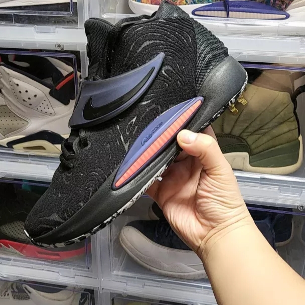Nike KD 14 Seasonal EP Black Laser Crimson 착용 스타일