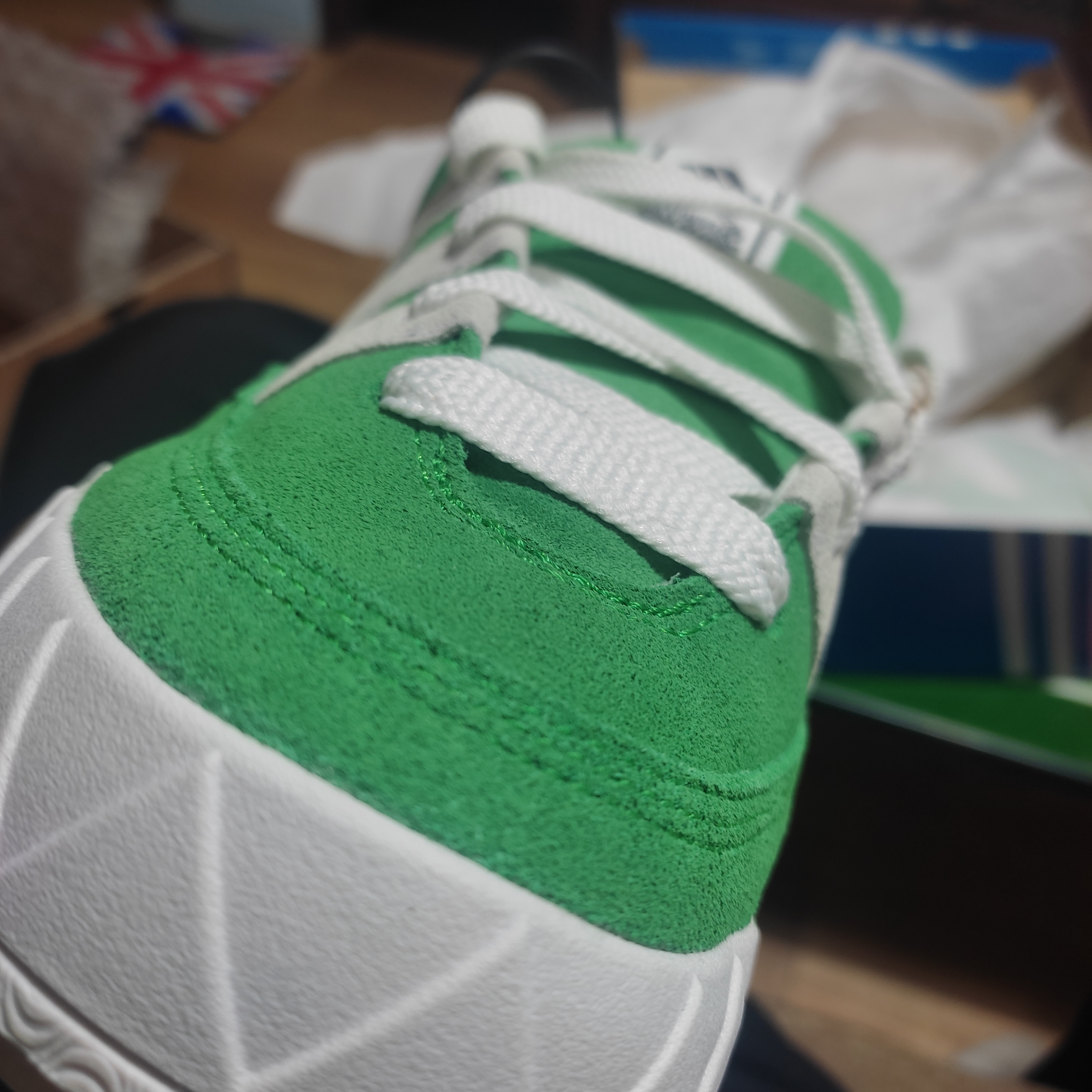 Adidas Adimatic Green 착용 스타일 - 2