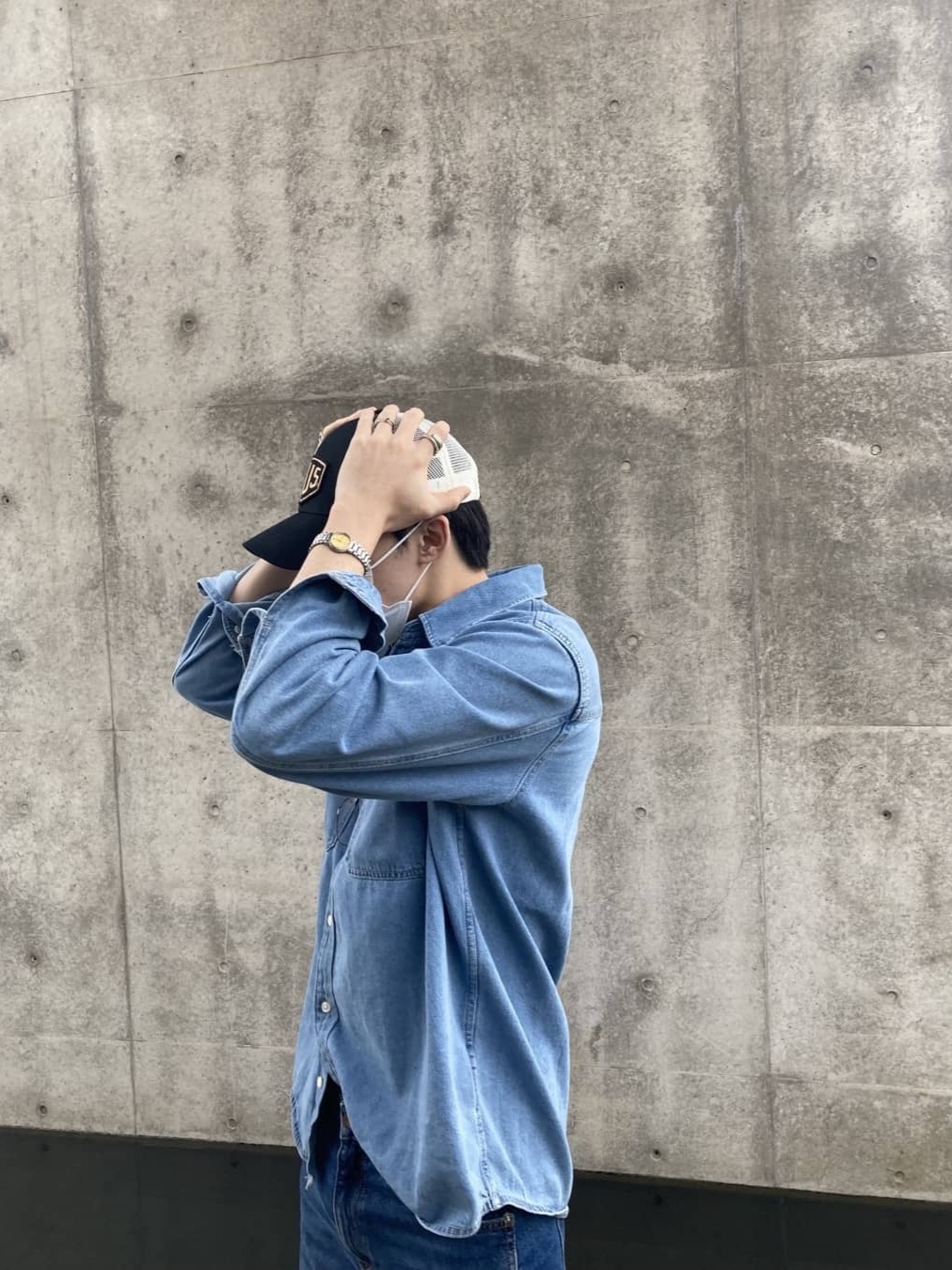 Y-3 Yohji Star White 착용 스타일 - 2