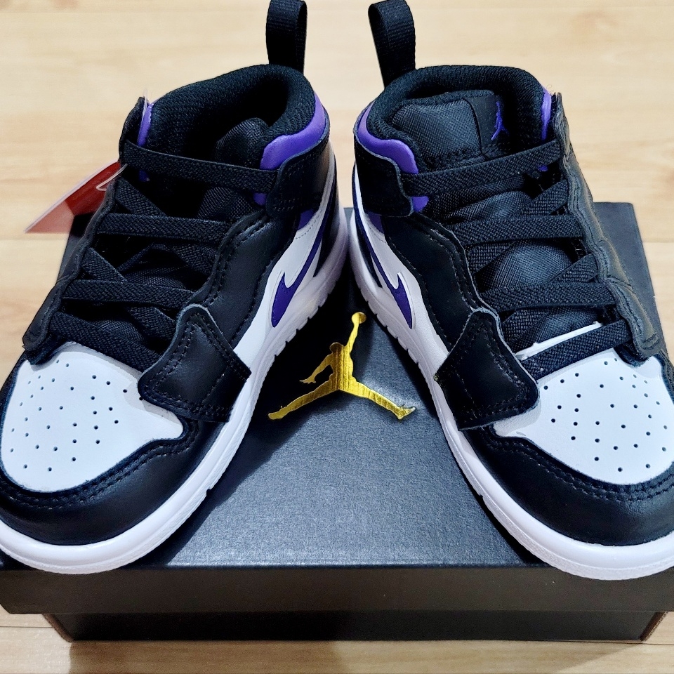 (TD) Jordan 1 Mid Alt Dark Iris 착용 스타일