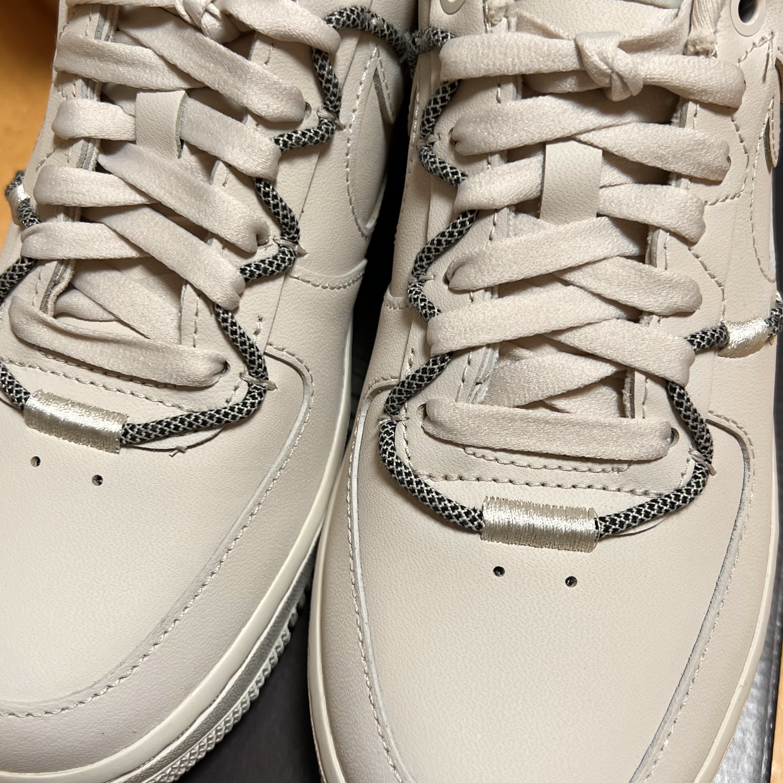(W) Nike Air Force 1 '07 LX Light Orewood Brown 착용 스타일