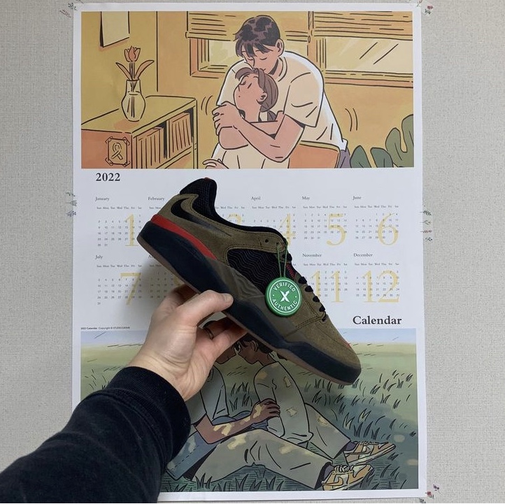 Nike SB Ishod Wair Light Olive 착용 스타일