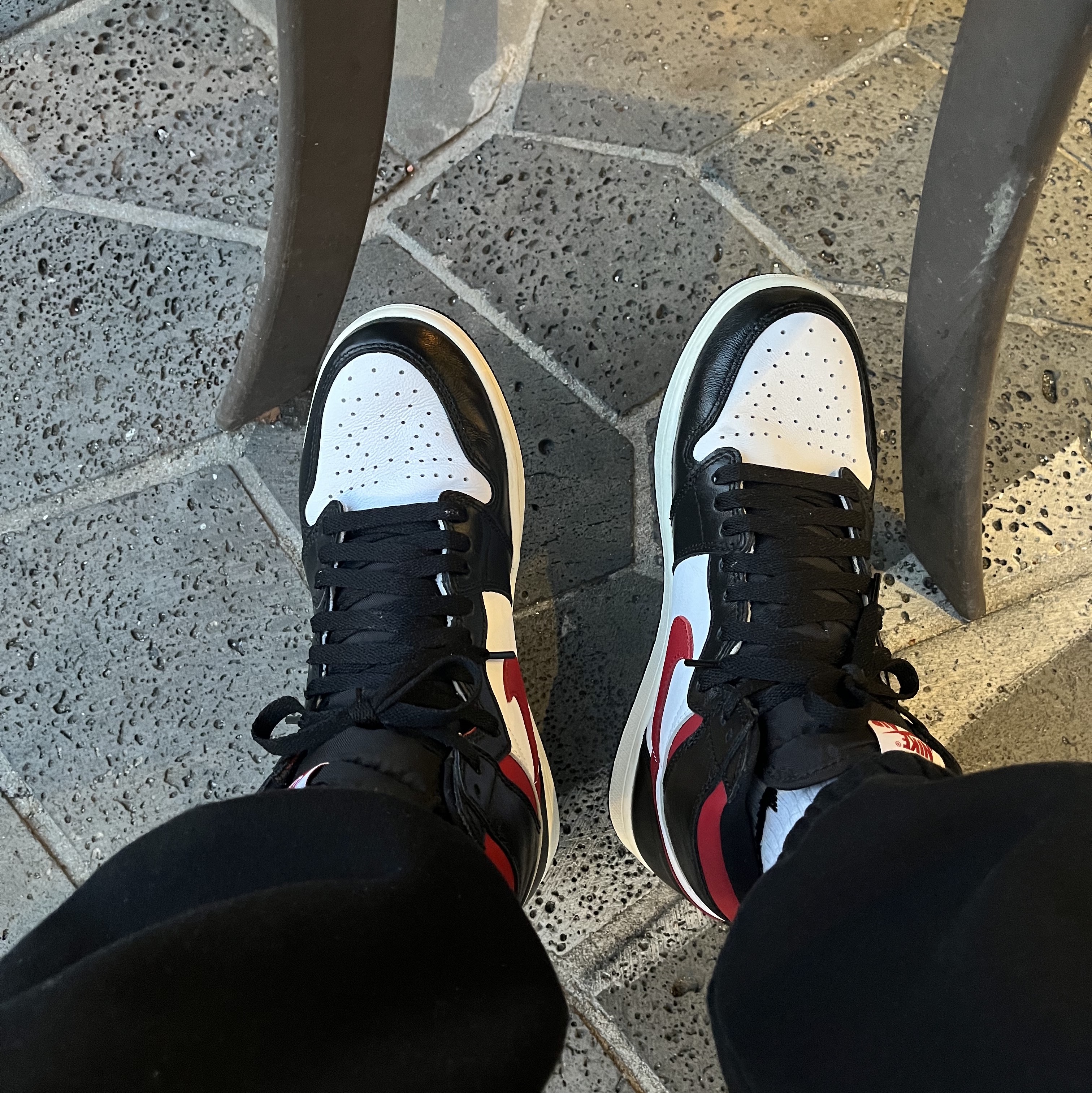 Jordan 1 Retro High OG Gym Red 착용 스타일