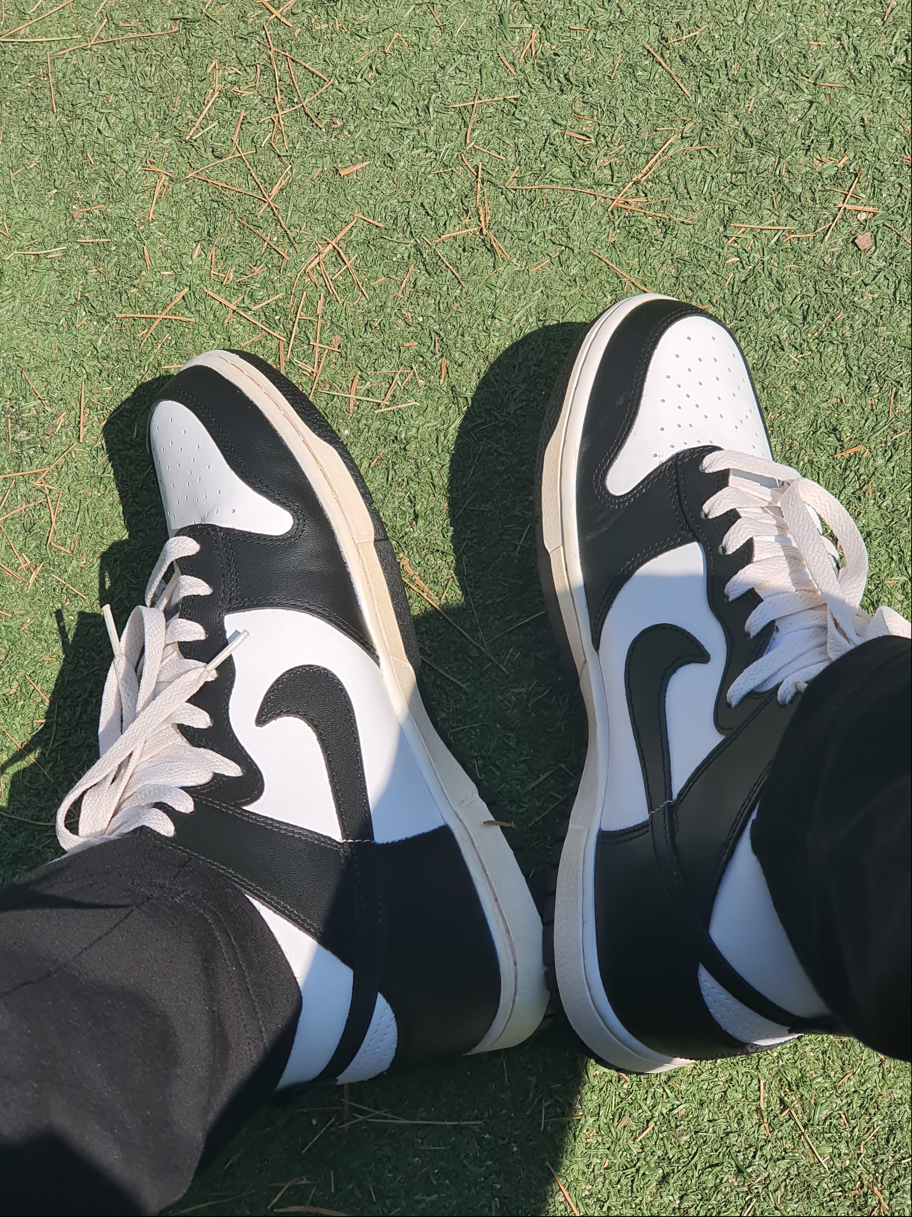 Nike Dunk High Retro Championship White 착용 스타일 - 5