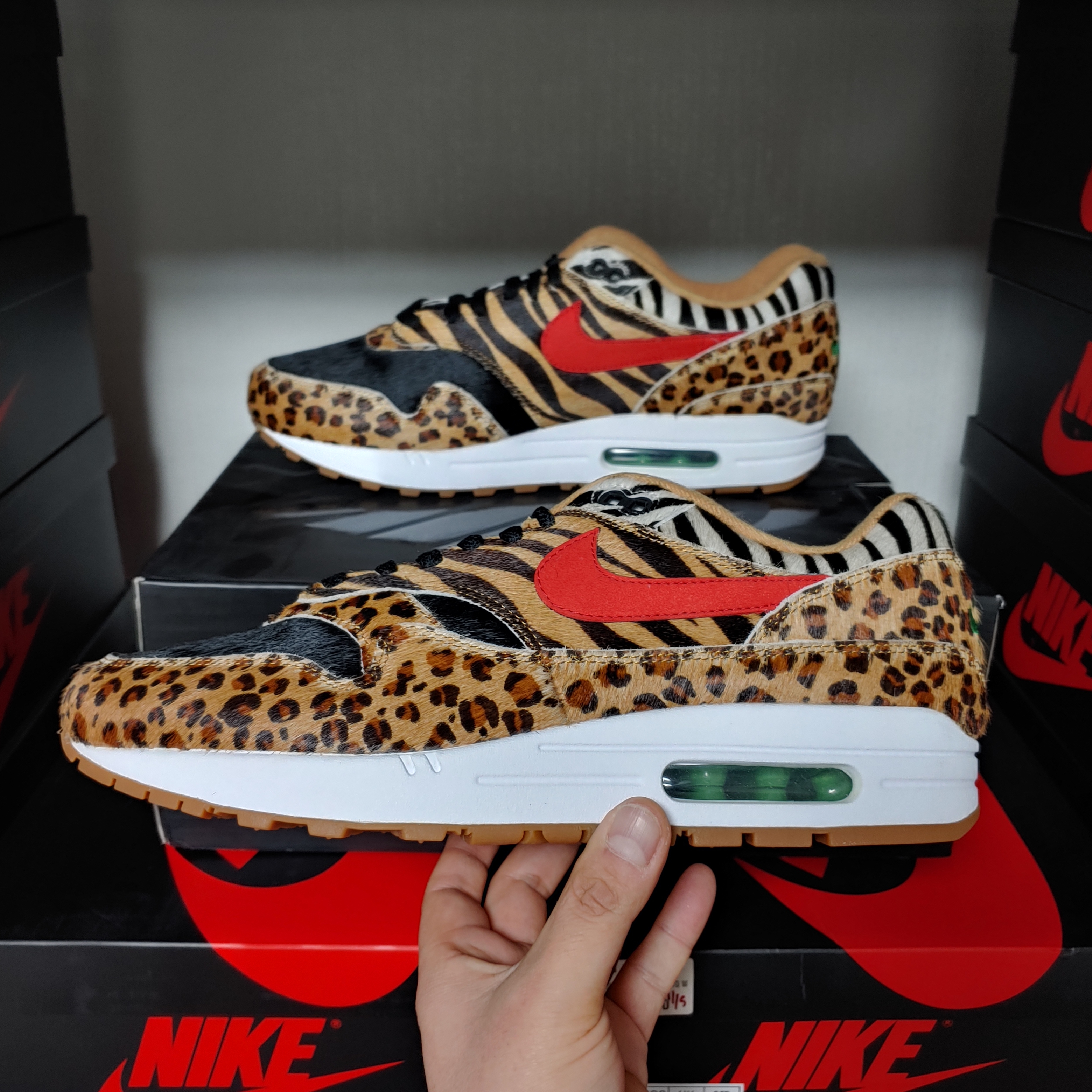 Nike x Atmos Air Max 1 Animal Pack 2.0 착용 스타일 - 2