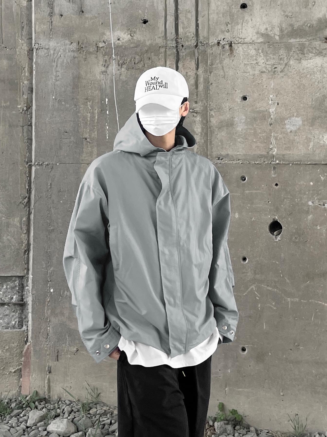 Nike x Peaceminusone Kwondo1 White 착용 스타일 - 4