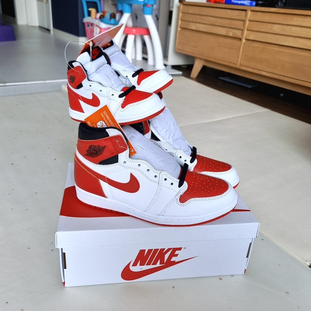 Jordan 1 Retro High OG Heritage, (TD) Jordan 1 Retro High OG Heritage 착용 스타일 - 3