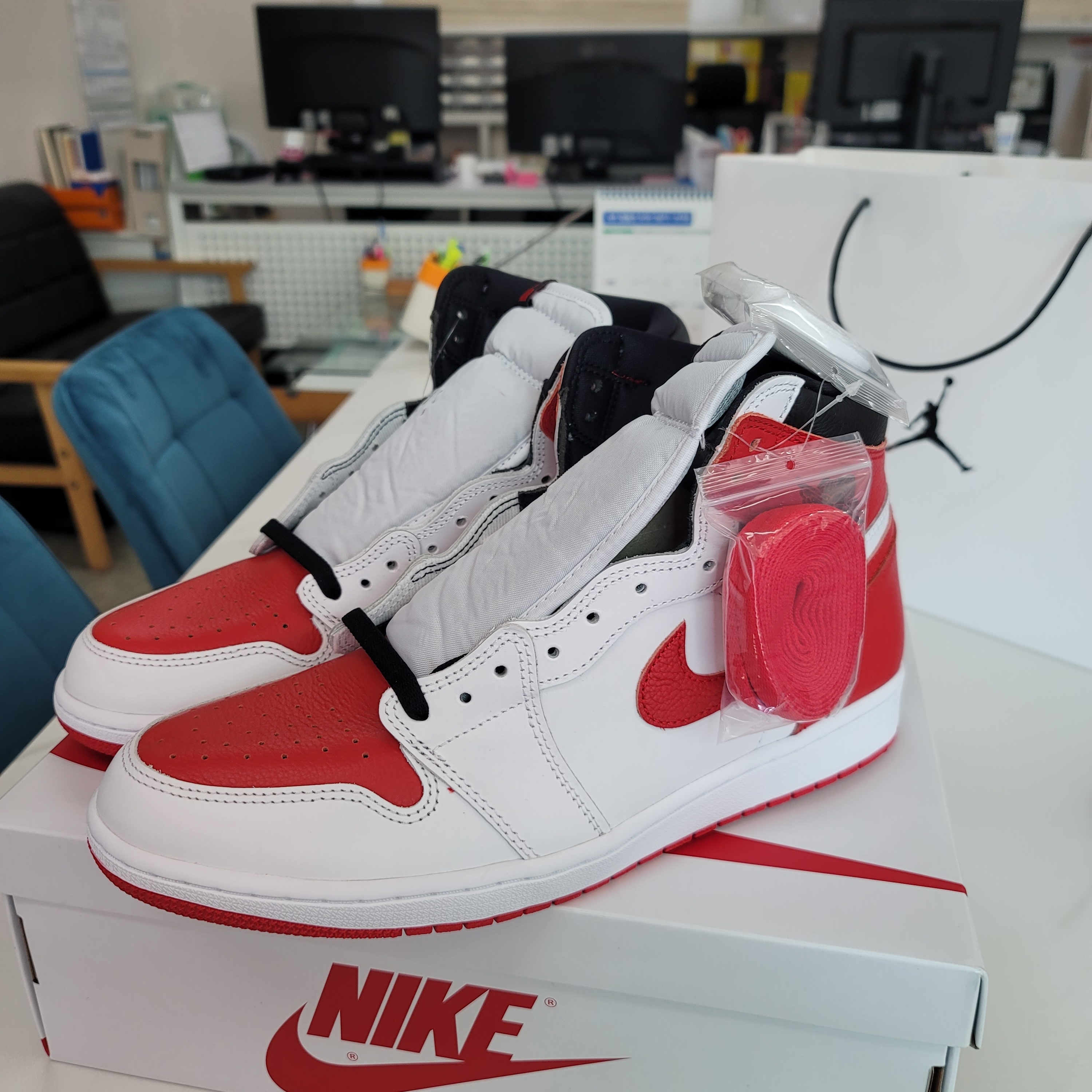 Jordan 1 Retro High OG Heritage 착용 스타일 - 1