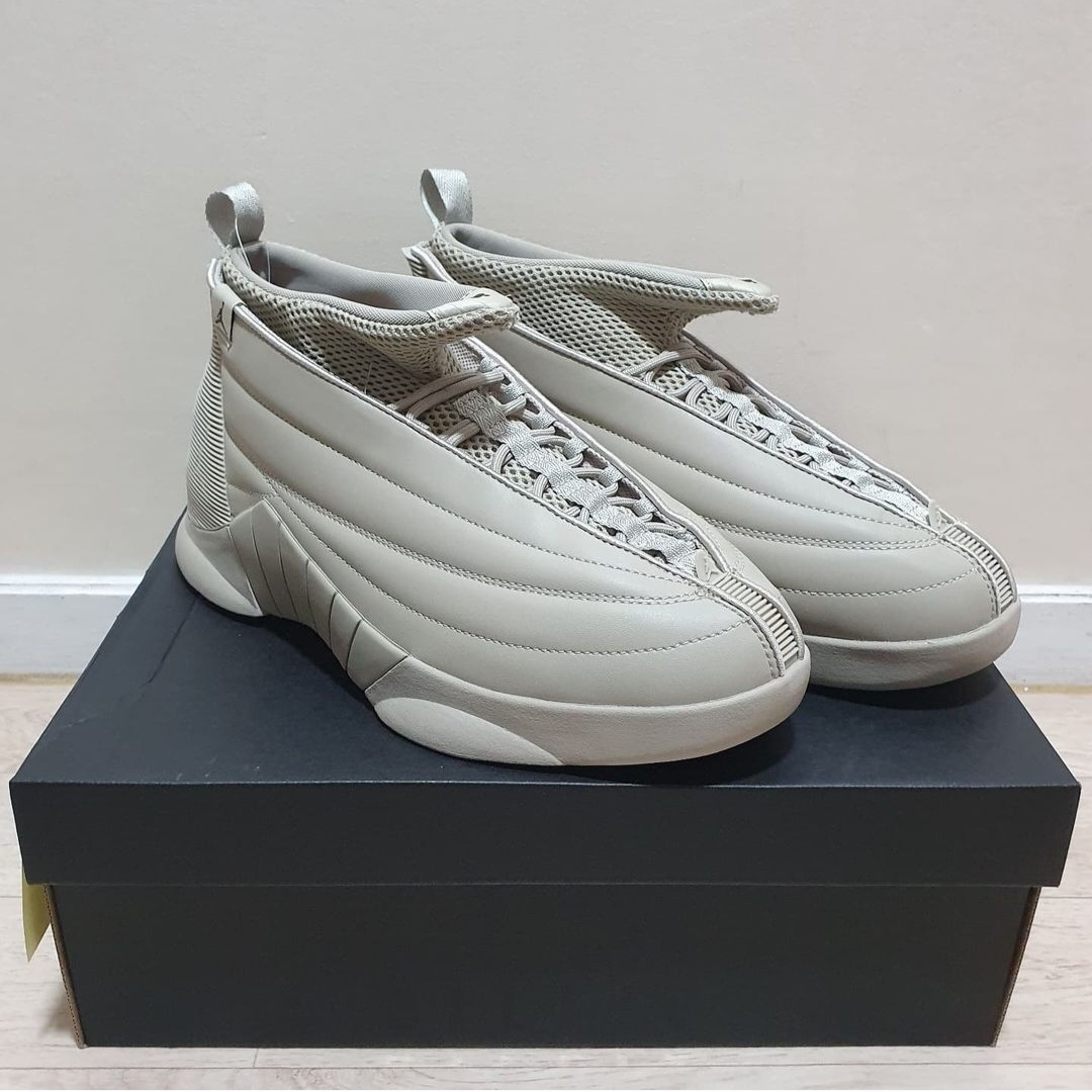 (W) Jordan 15 x Billie Eilish Retro SP Beige 착용 스타일