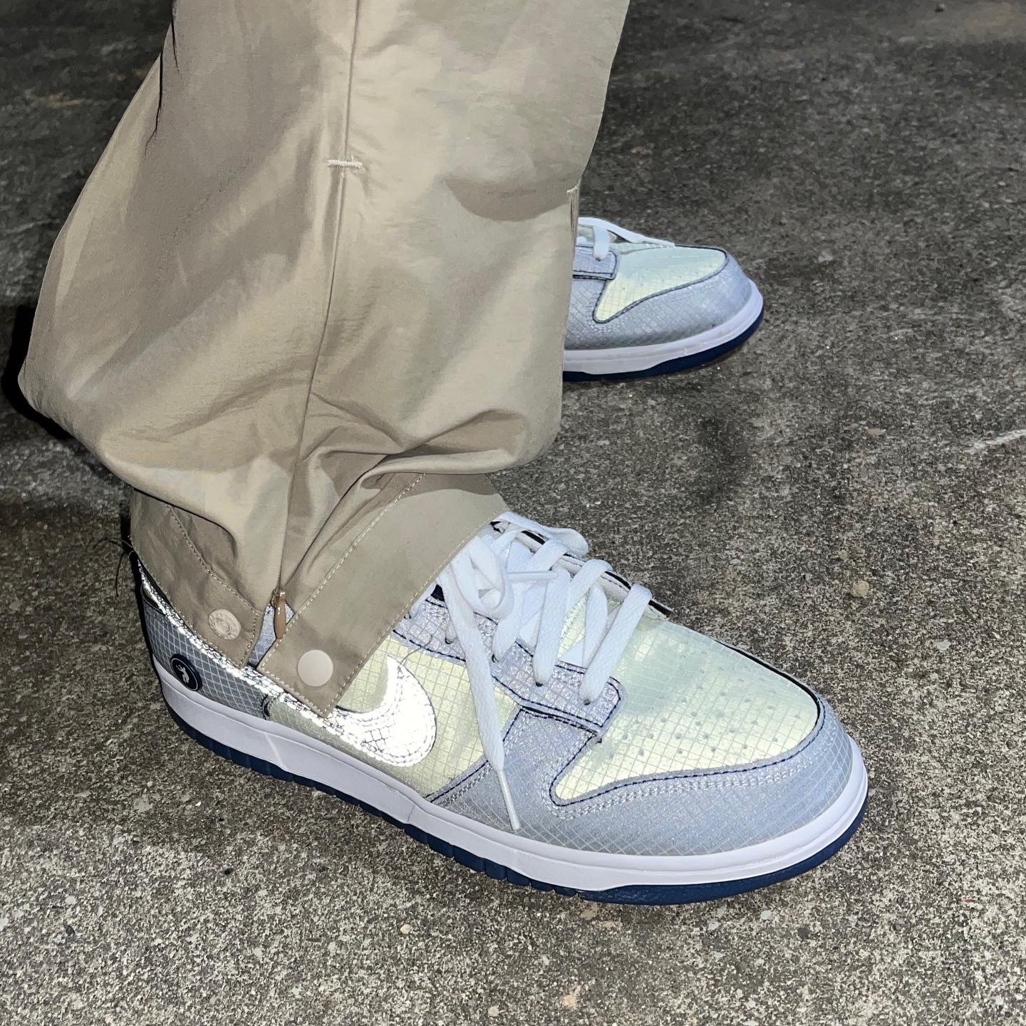Nike x Union Dunk Low Passport Pack Pistachio 착용 스타일