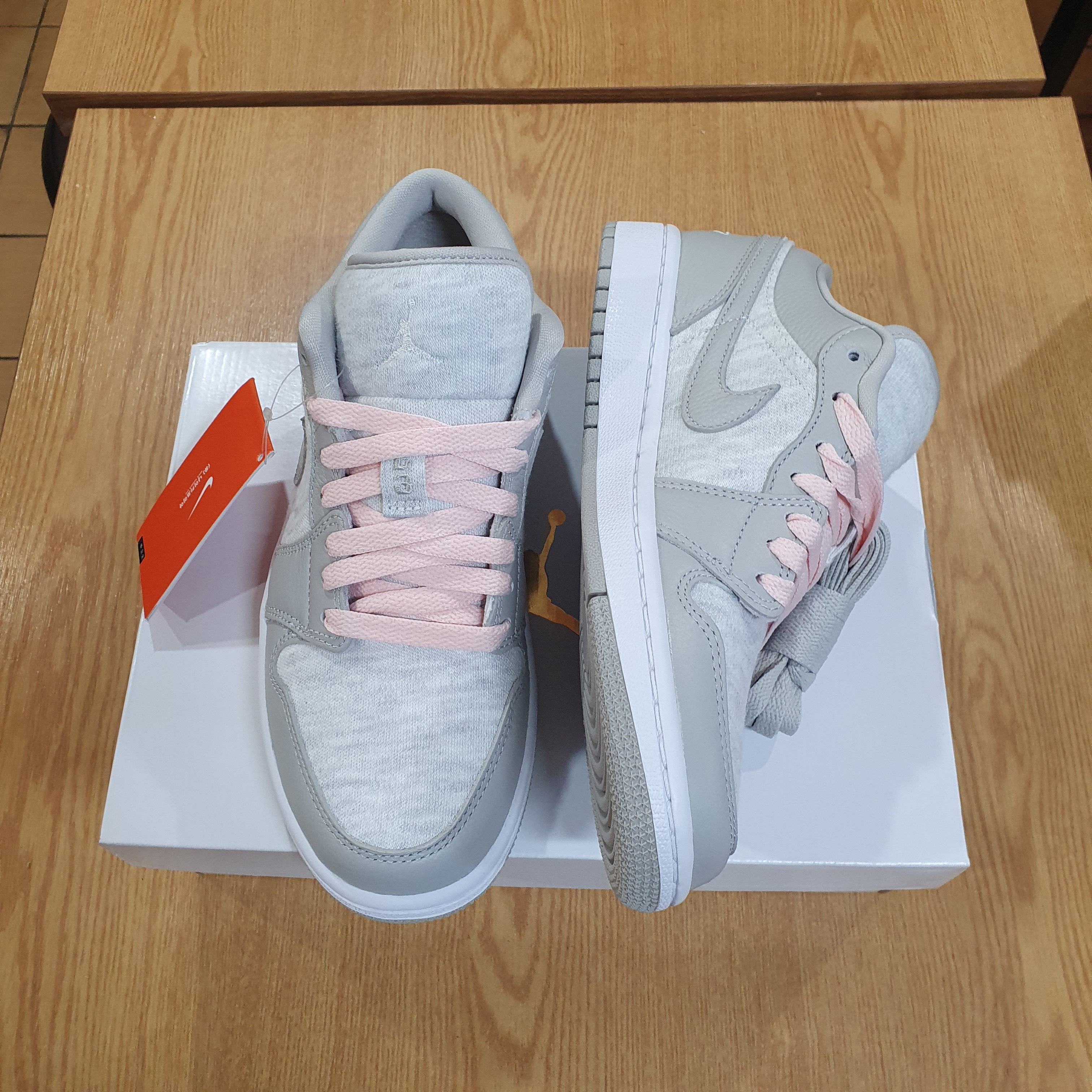 (W) Jordan 1 Low SE Light Iron Ore Atmosphere 착용 스타일 - 3
