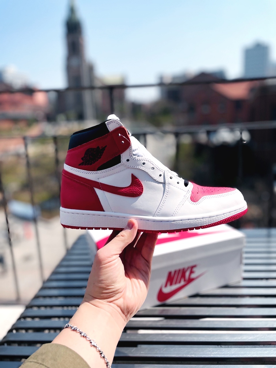 Jordan 1 Retro High OG Heritage 착용 스타일