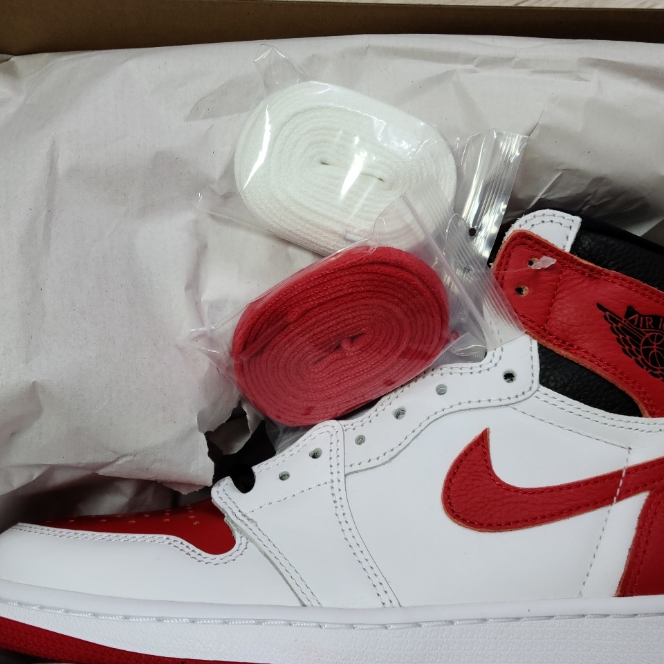 Jordan 1 Retro High OG Heritage 착용 스타일 - 1