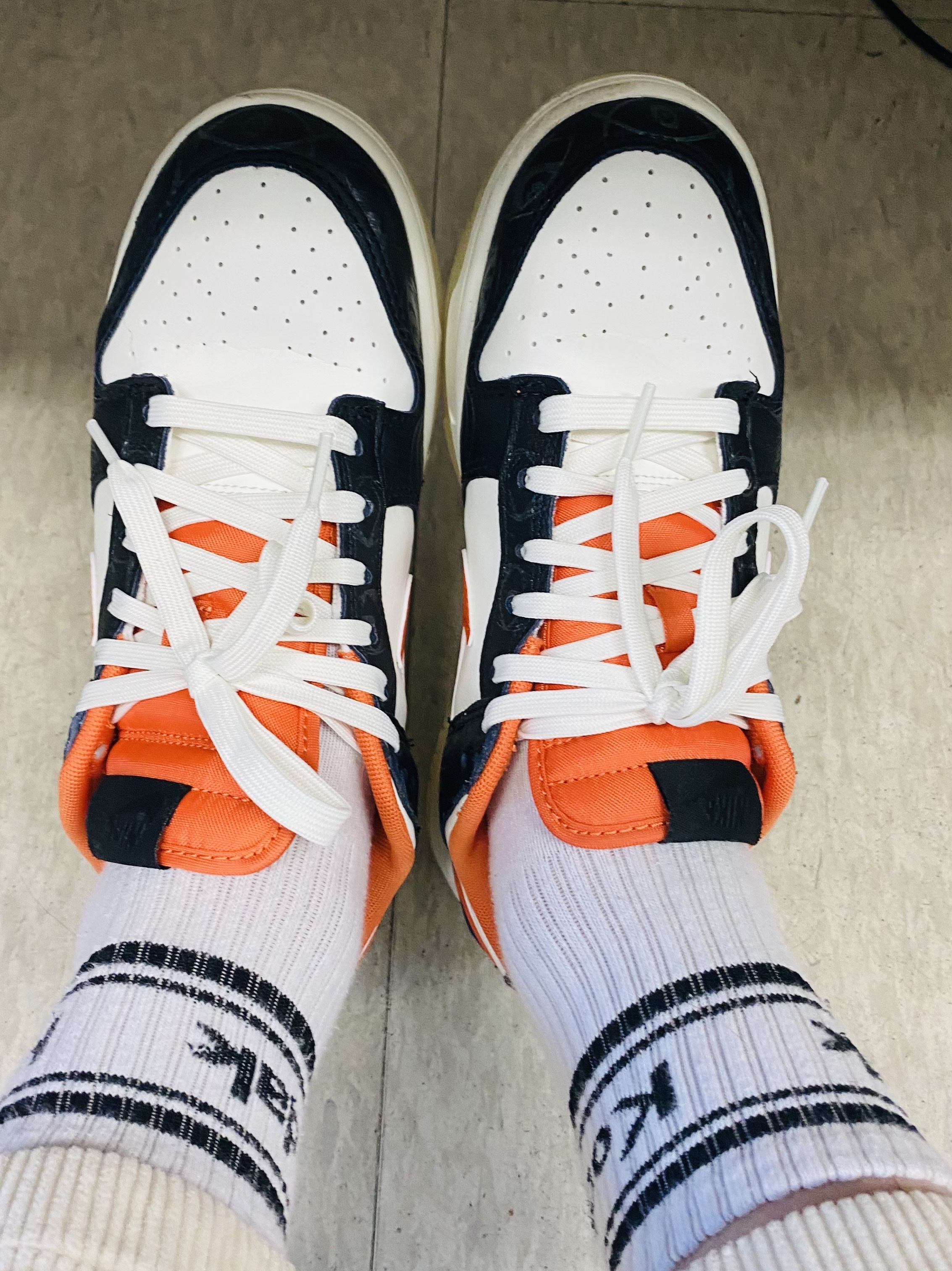 Nike Dunk Low Retro PRM Halloween 착용 스타일 - 3