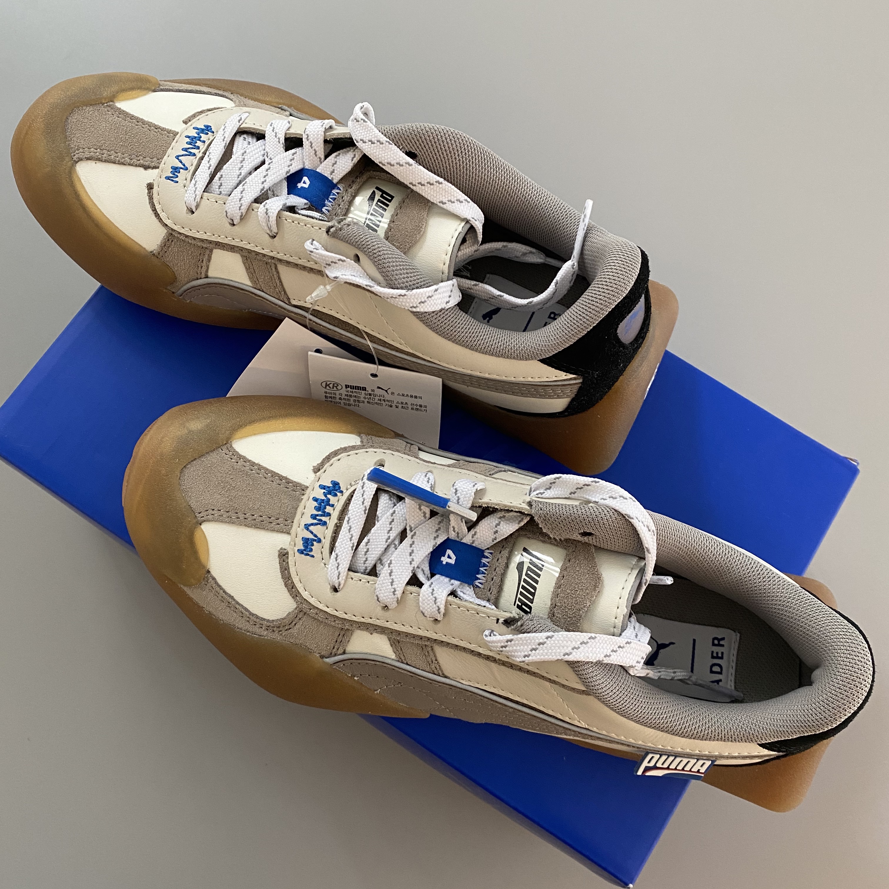 Puma x Ader Error Vaderon White 착용 스타일 - 3