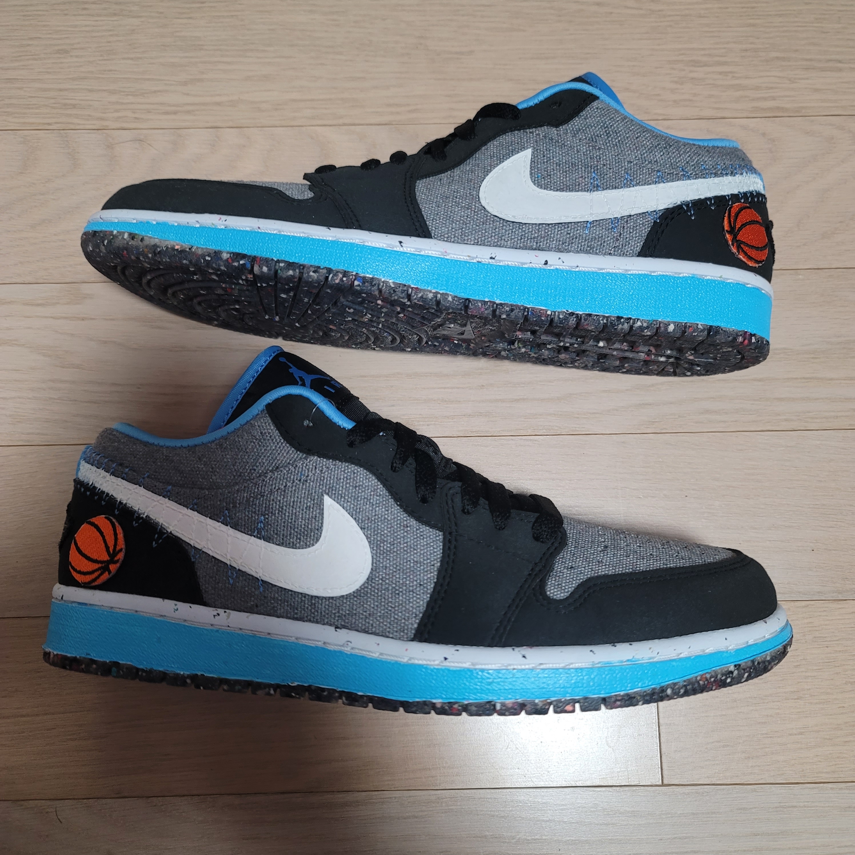 Jordan 1 Low SE Light Smoke Grey Black 착용 스타일 - 3