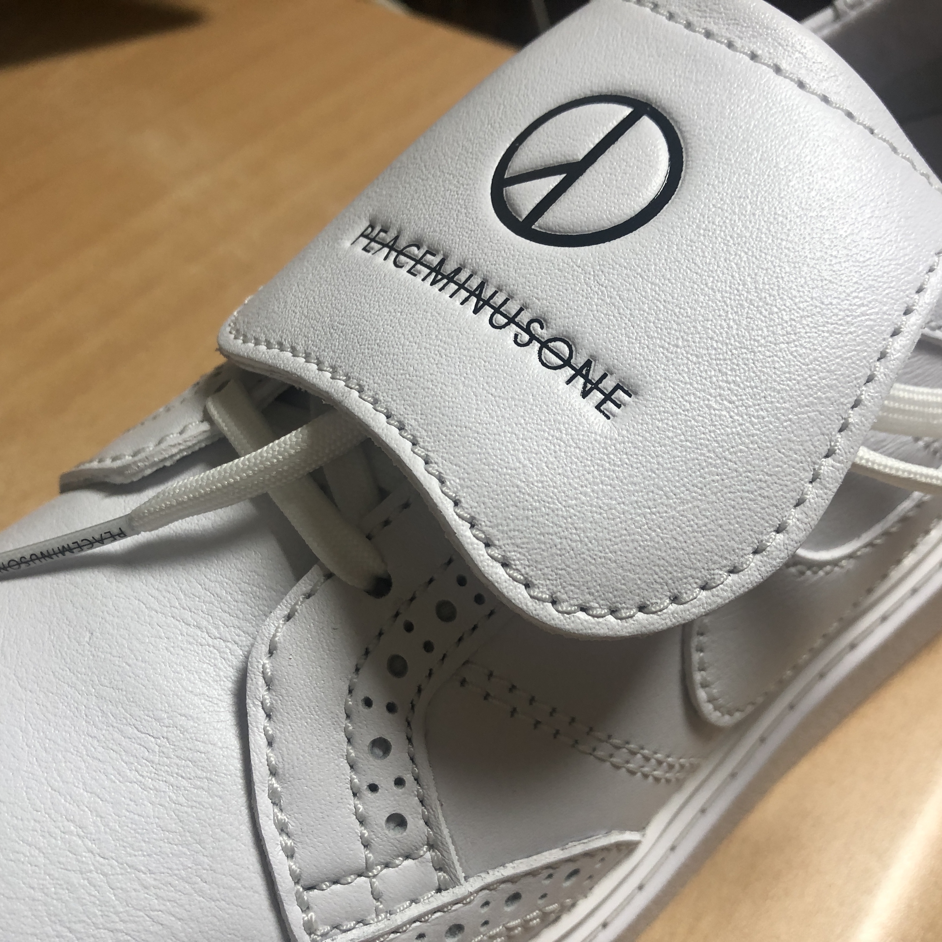 Nike x Peaceminusone Kwondo1 White 착용 스타일 - 3