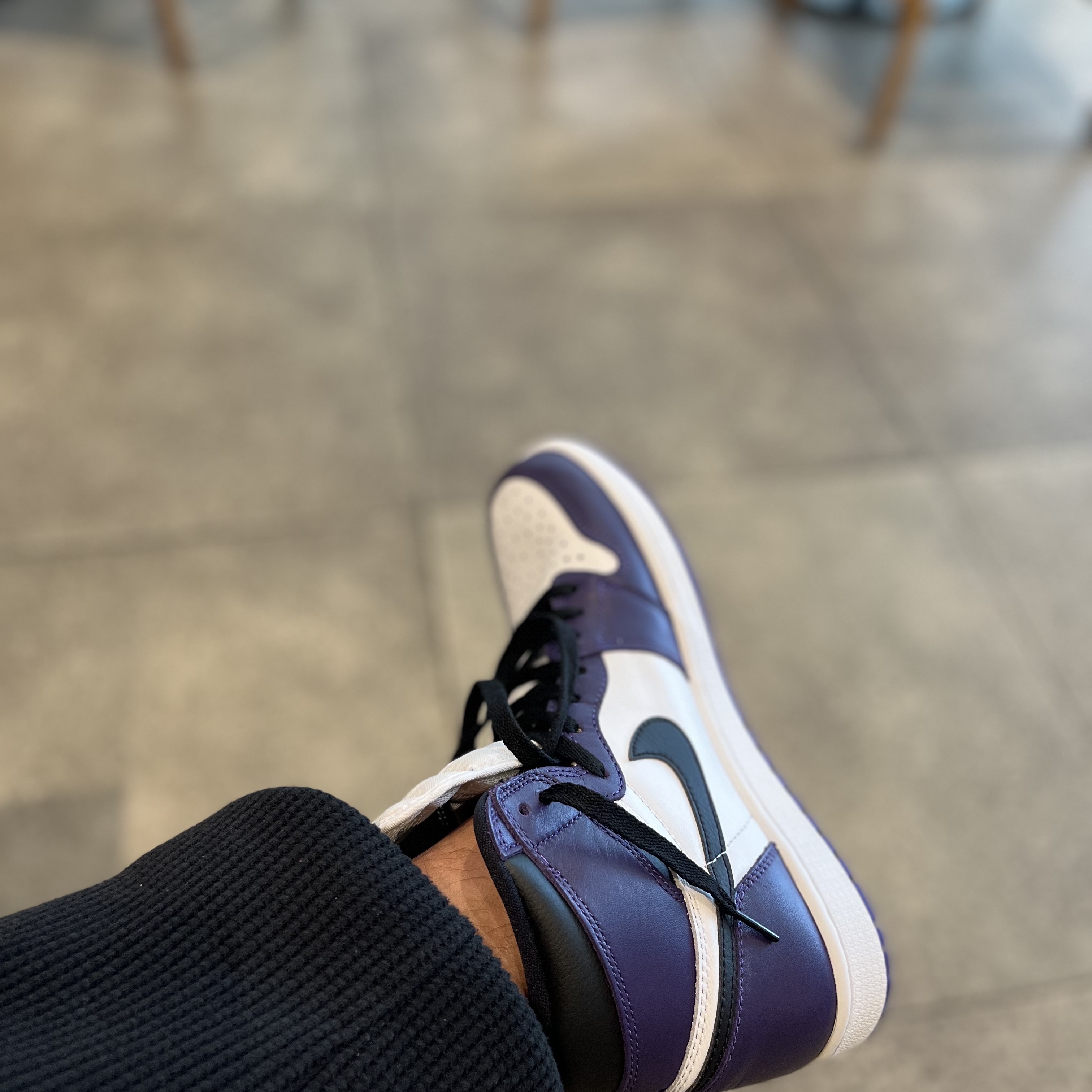 Jordan 1 Retro High OG Court Purple 2020 착용 스타일