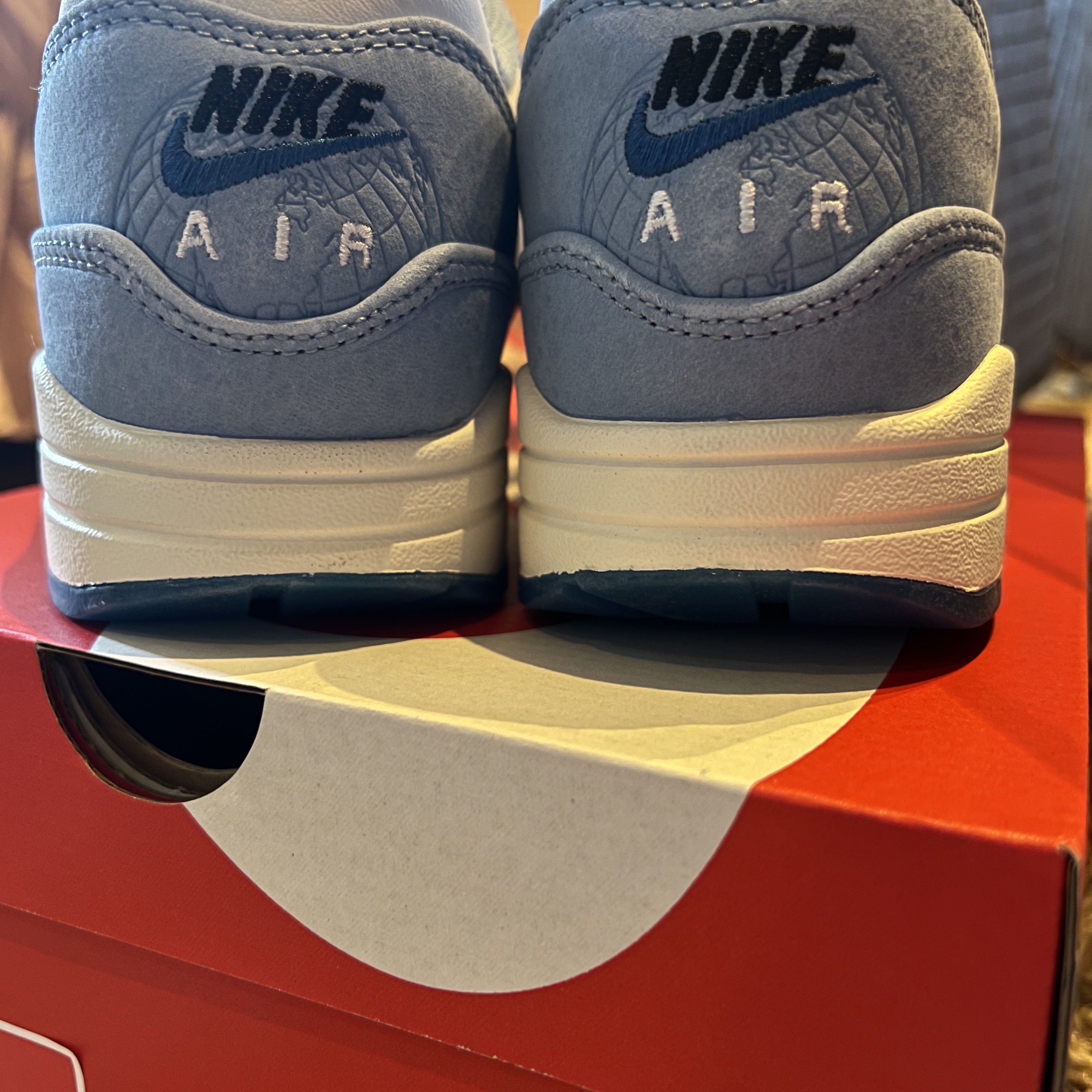 Nike Air Max 1 Premium Blueprint 착용 스타일 - 2