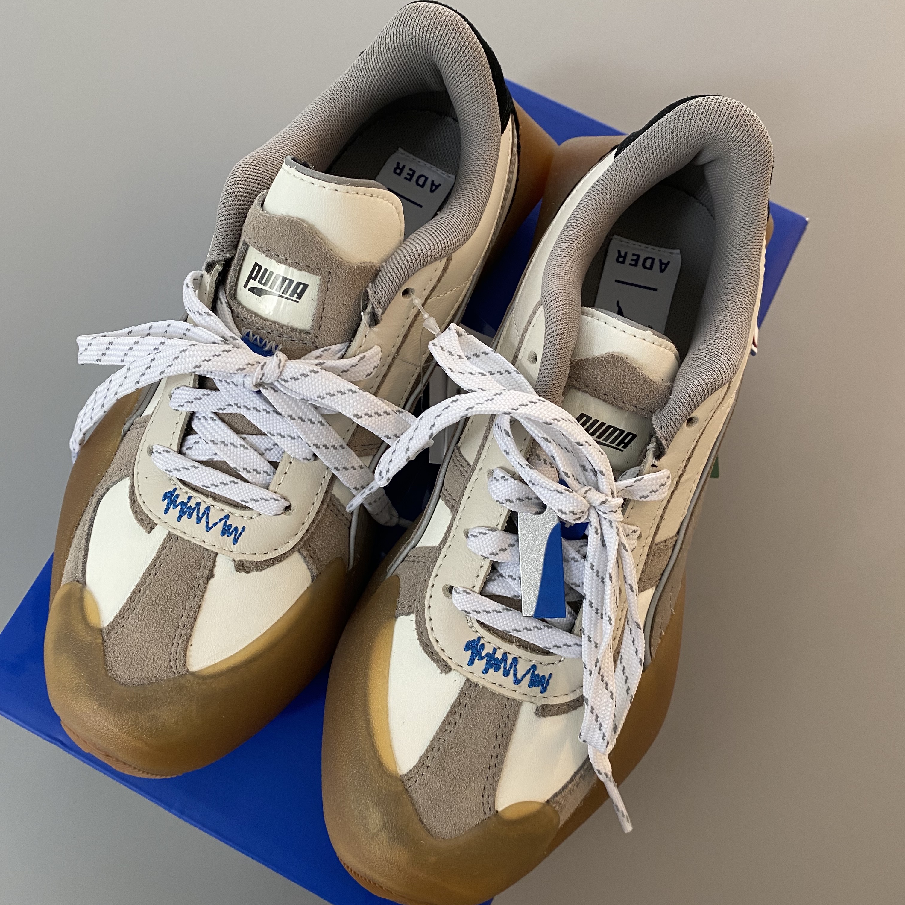 Puma x Ader Error Vaderon White 착용 스타일 - 1