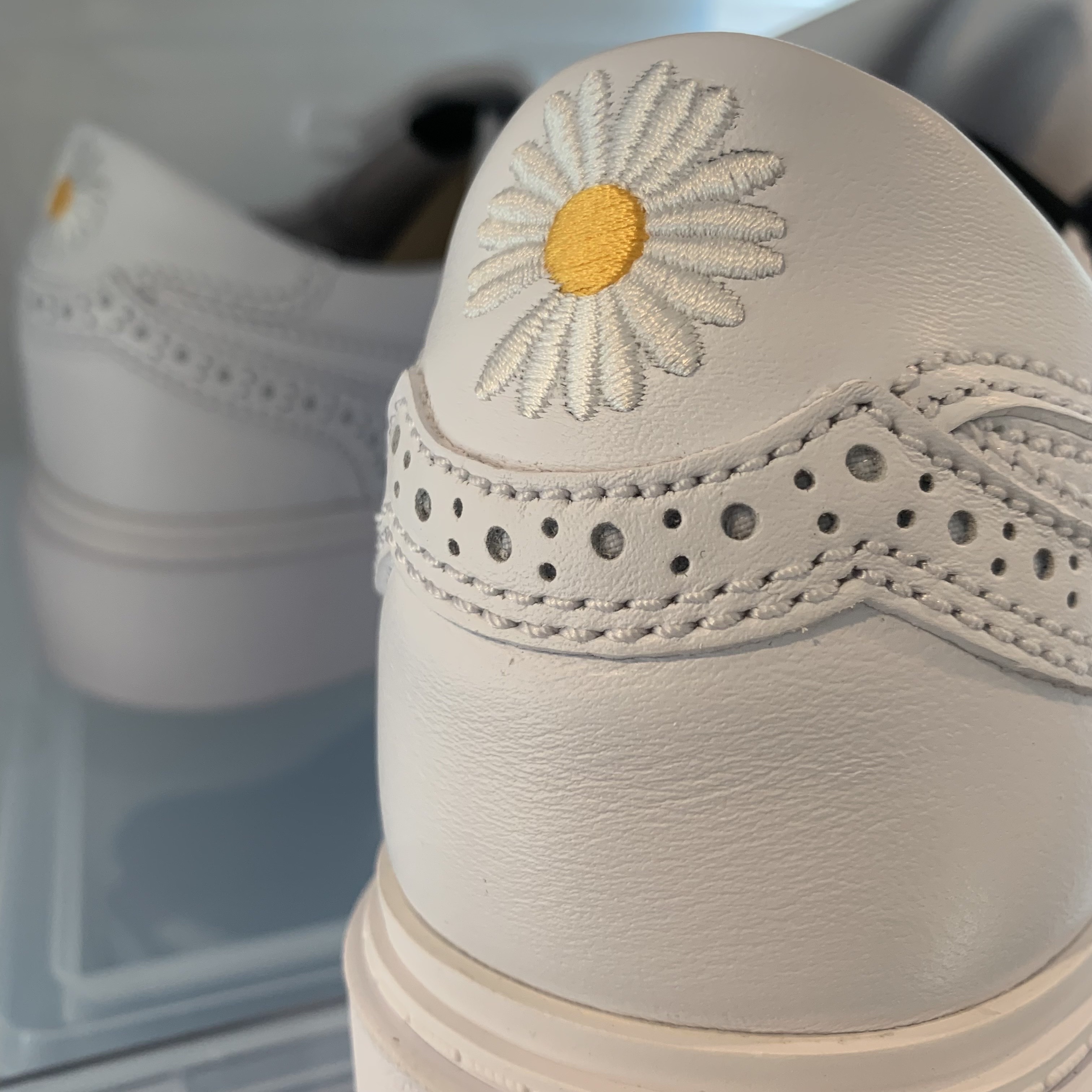 Nike x Peaceminusone Kwondo1 White, Nike Dunk Low Retro Championship Grey 착용 스타일 - 2
