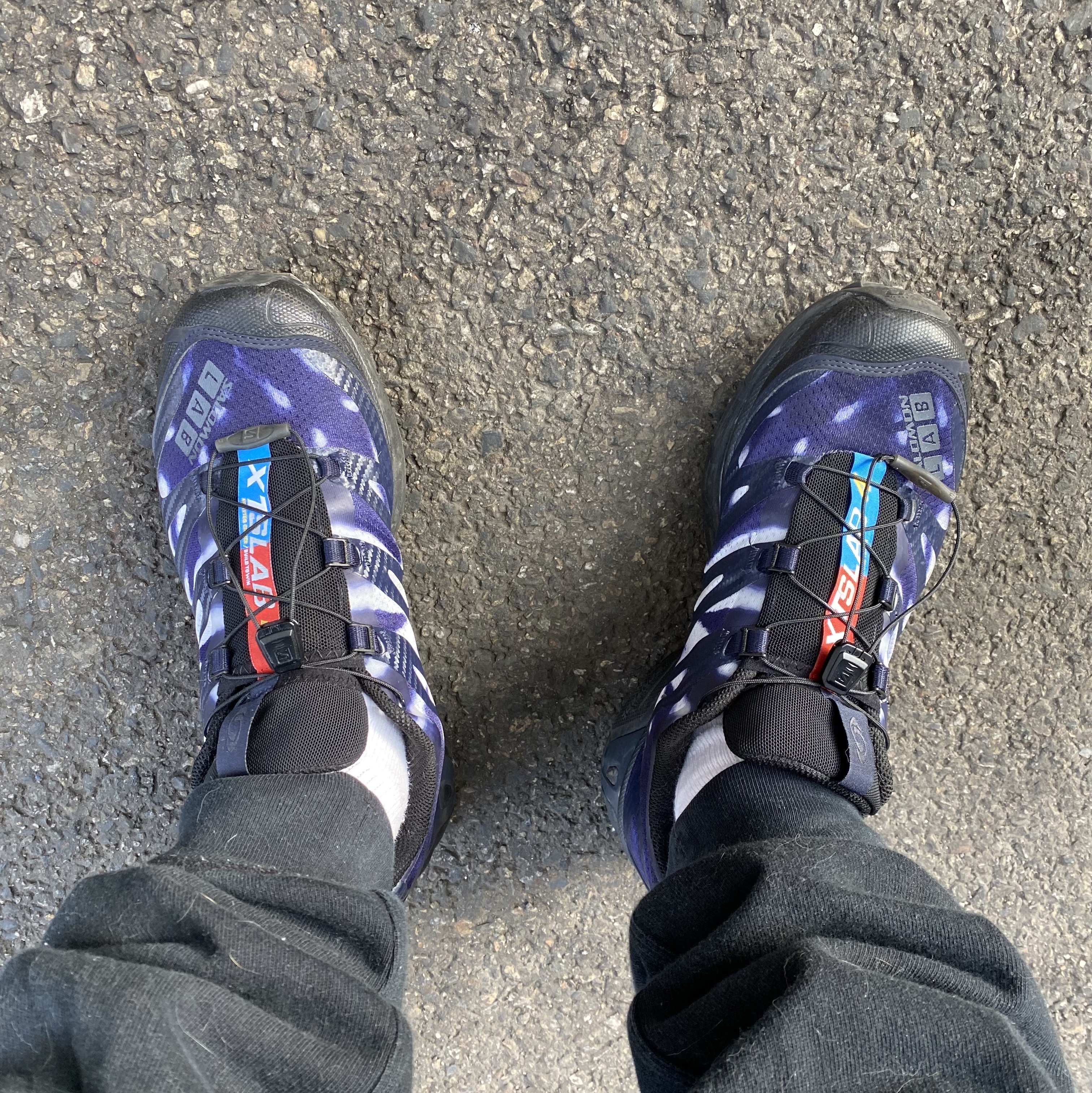 Salomon XT-4 ADV Night Sky 착용 스타일