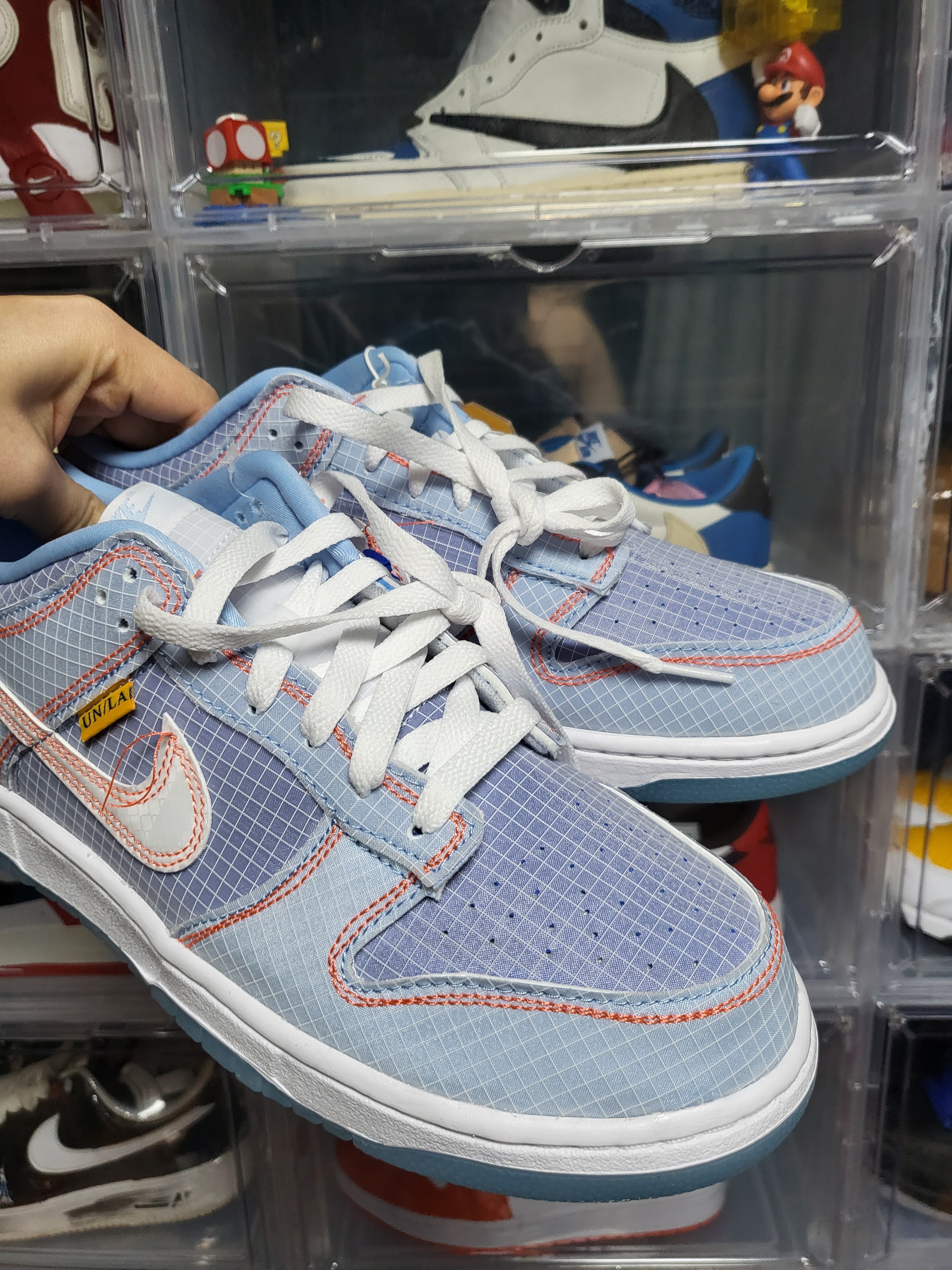 Nike x Union Dunk Low Passport Pack Argon 착용 스타일