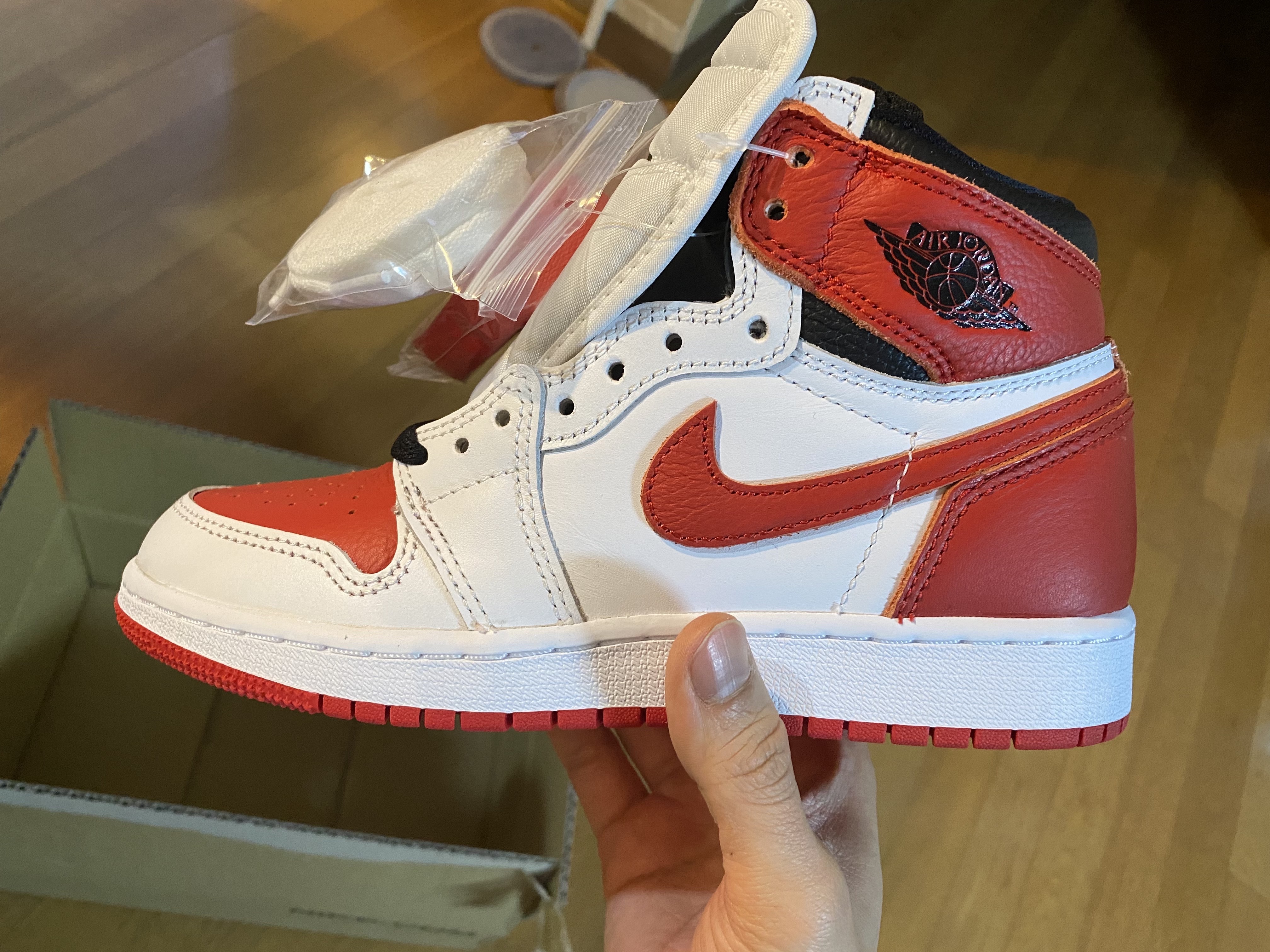 (GS) Jordan 1 Retro High OG Heritage 착용 스타일