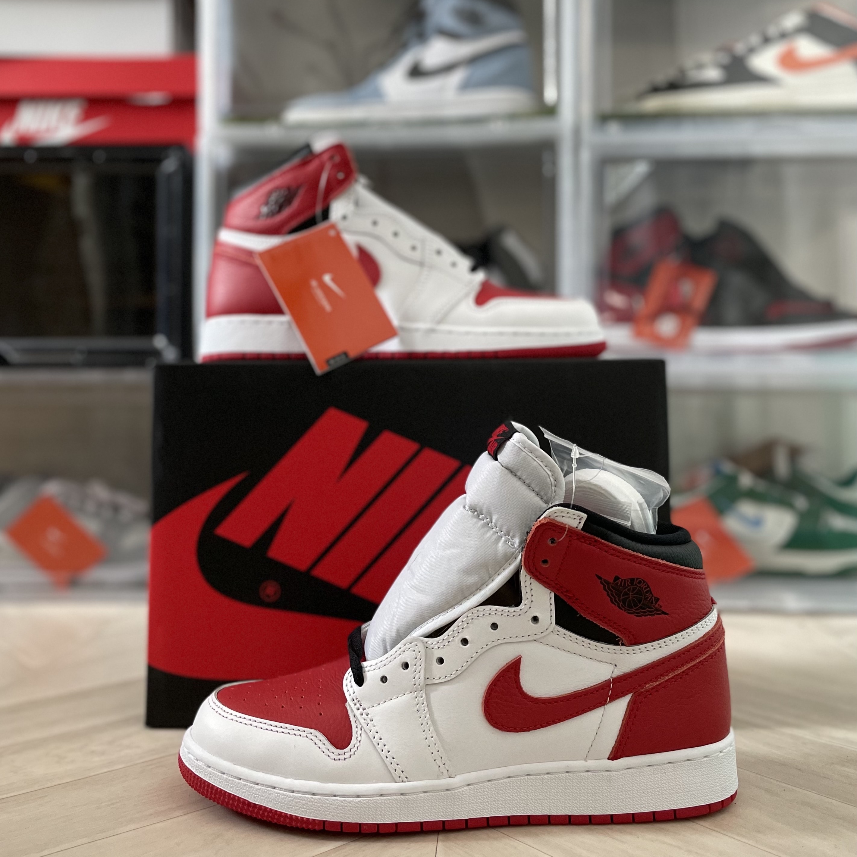 (GS) Jordan 1 Retro High OG Heritage 착용 스타일
