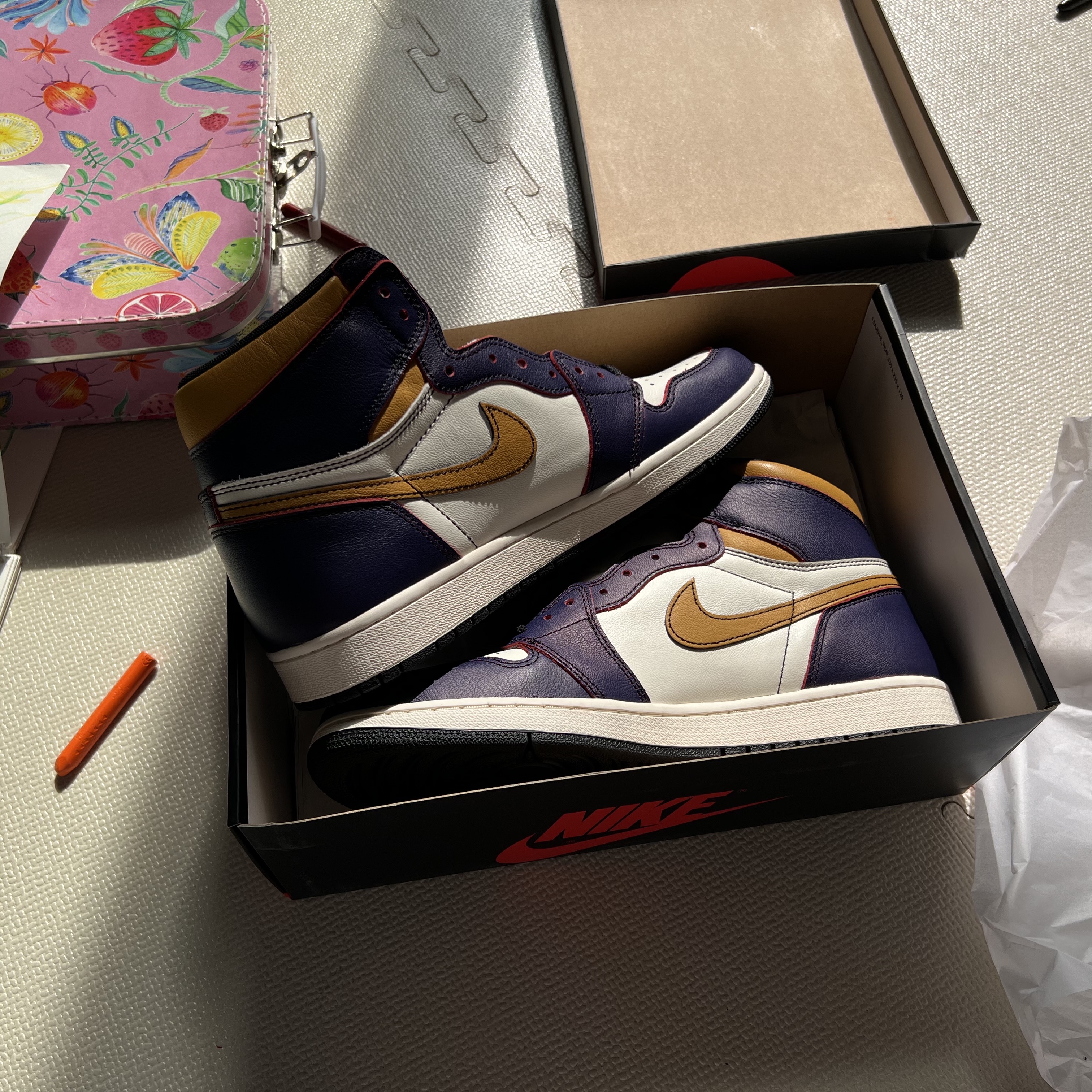 Jordan 1 Retro High OG Defiant SB LA to Chicago 착용 스타일