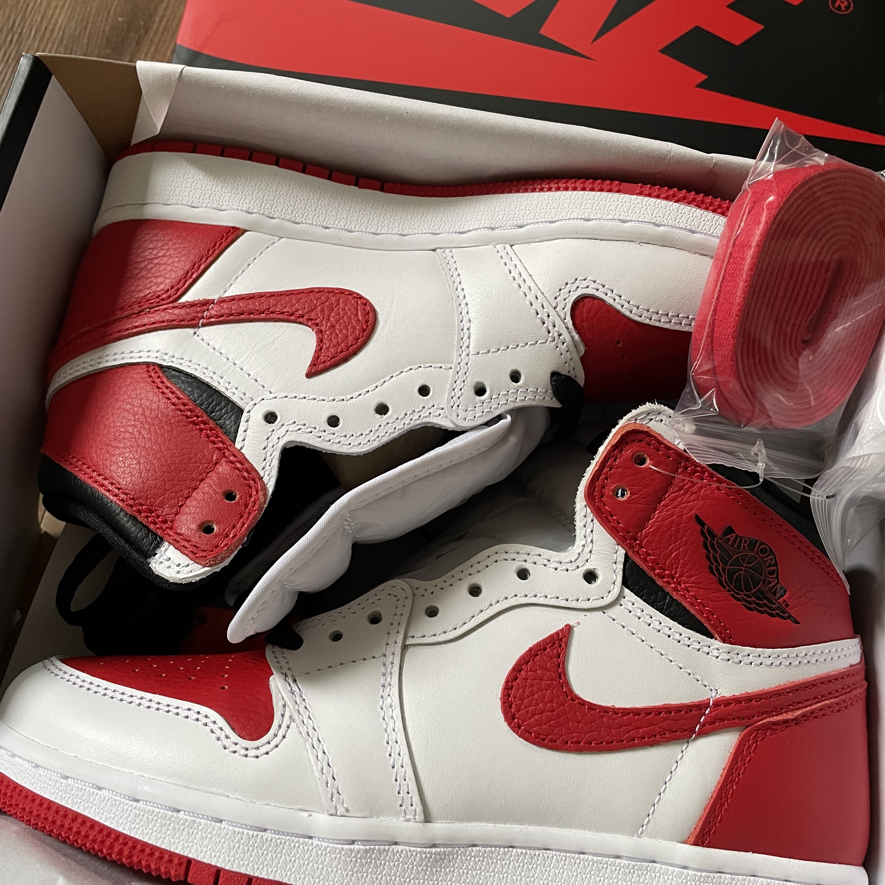 (GS) Jordan 1 Retro High OG Heritage 착용 스타일