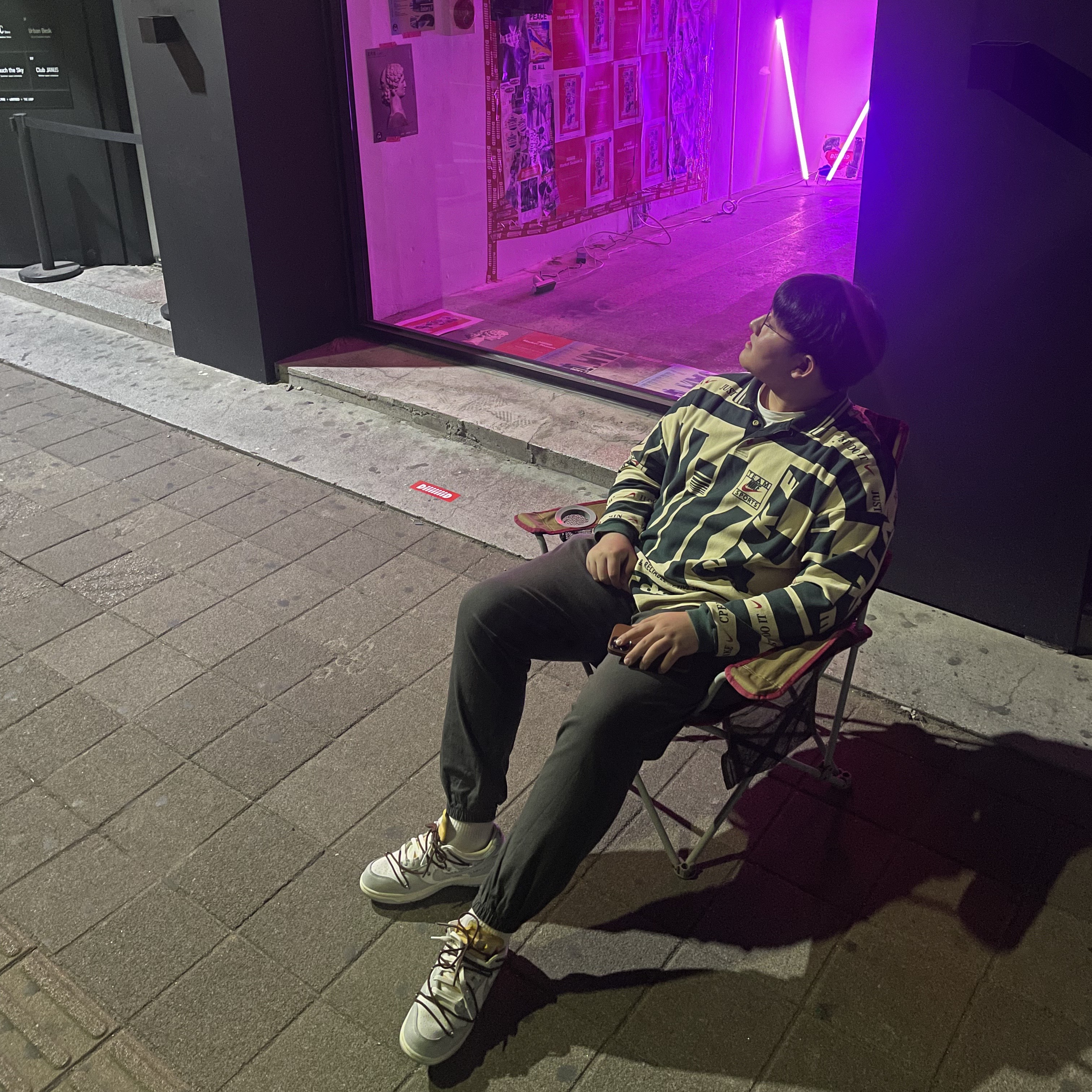 Nike x Cactus Plant Flea Market Long Sleeve Polo Natural - US/EU, Nike x Off-White Dunk Low The 50 - Lot 46 착용 스타일