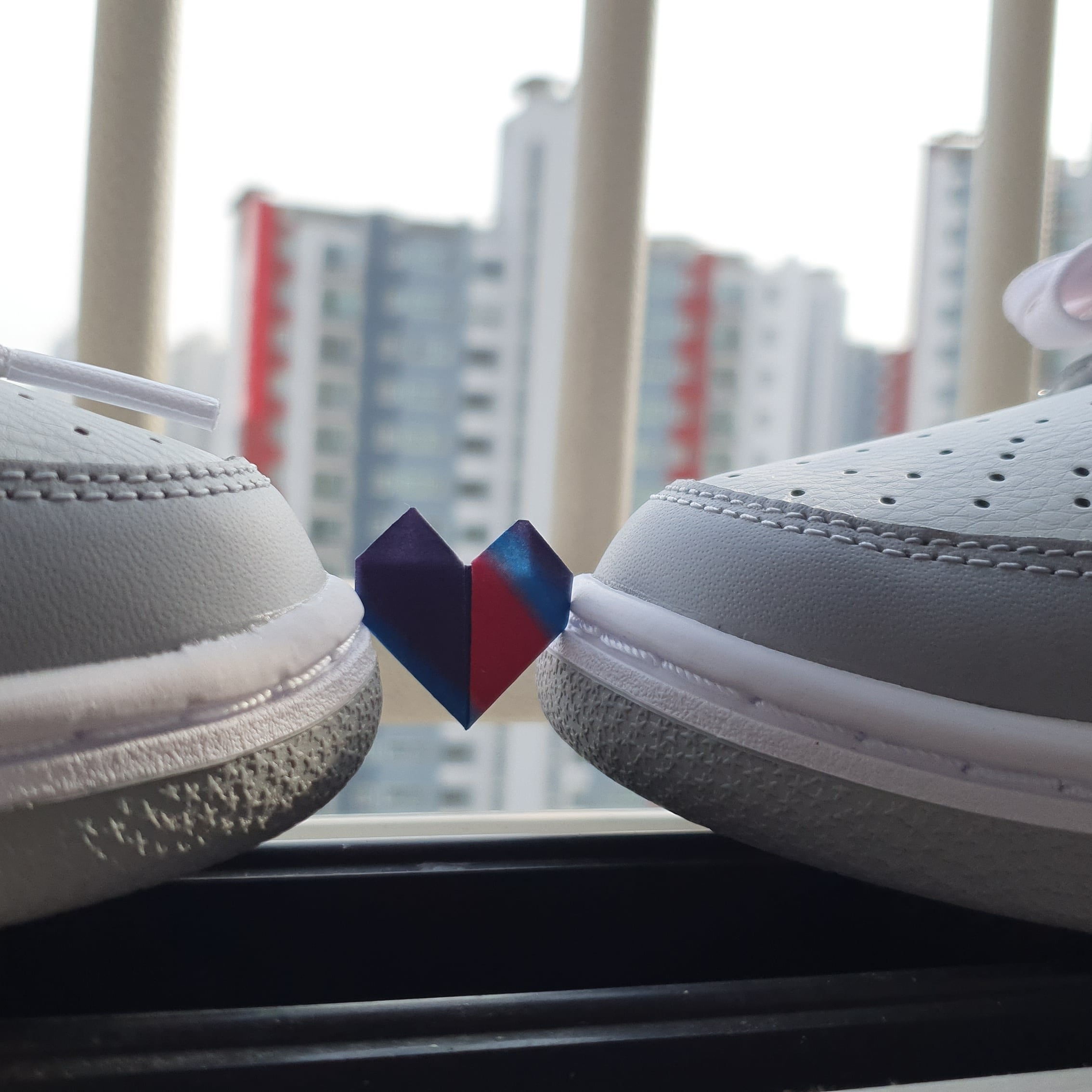 Nike Dunk Low Retro Wolf Grey 착용 스타일 - 5