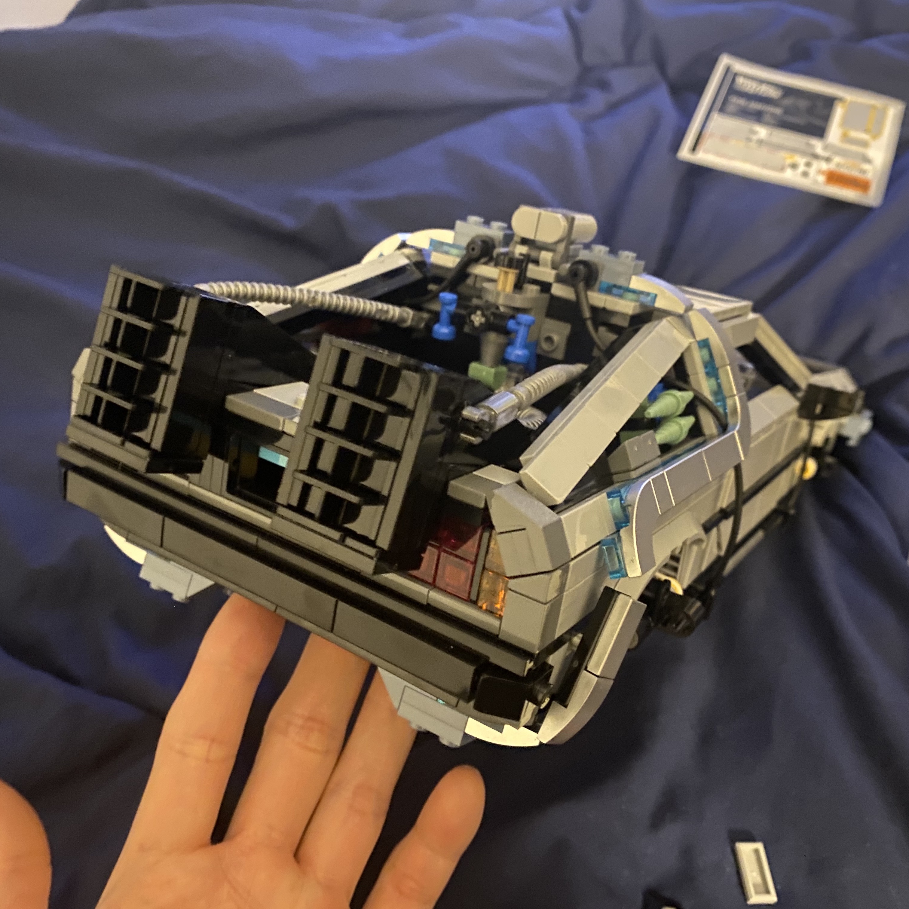 Lego Back To The Future Time Machine 착용 스타일 - 2