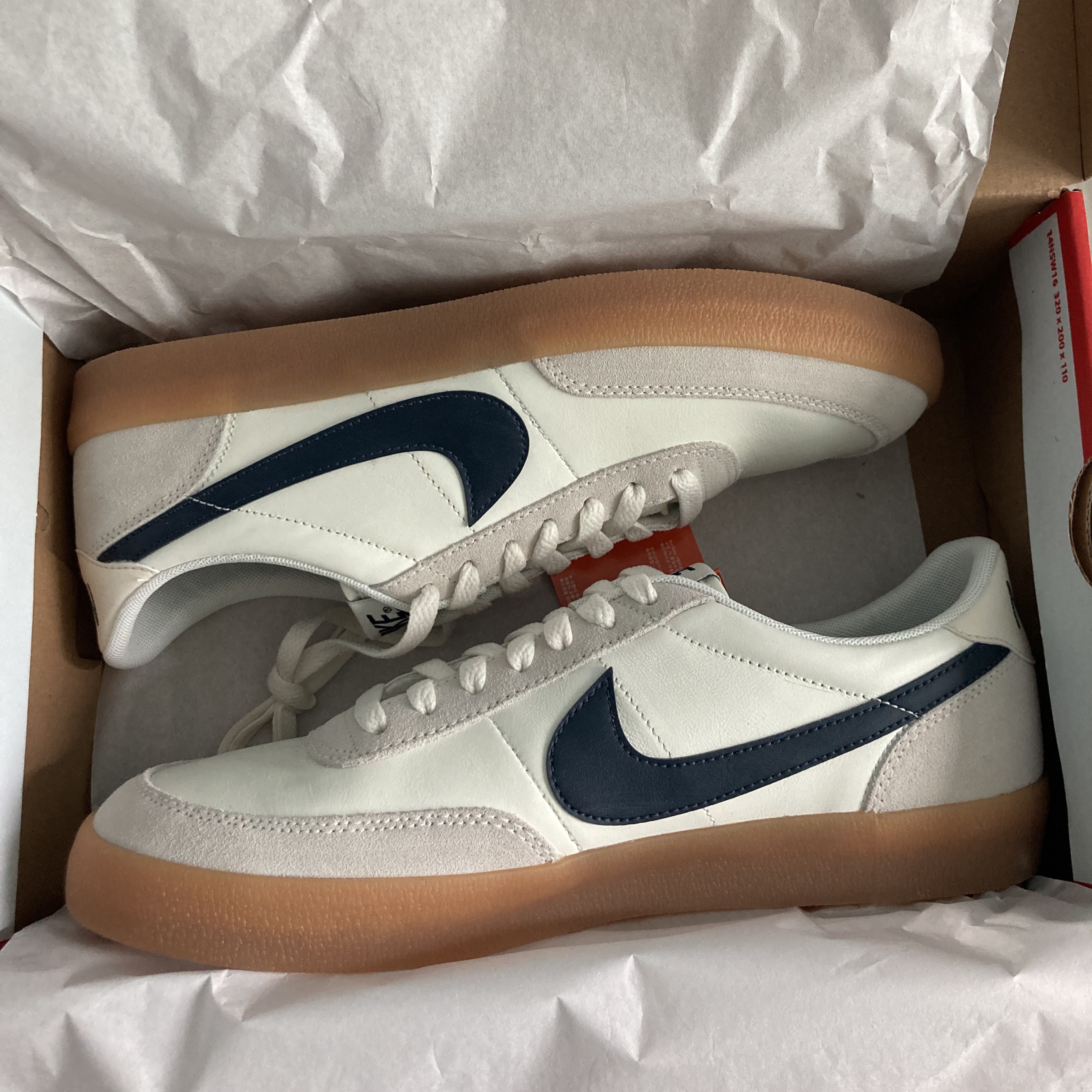 Nike x J.Crew Killshot 2 Sail Midnight Navy 착용 스타일 - 4