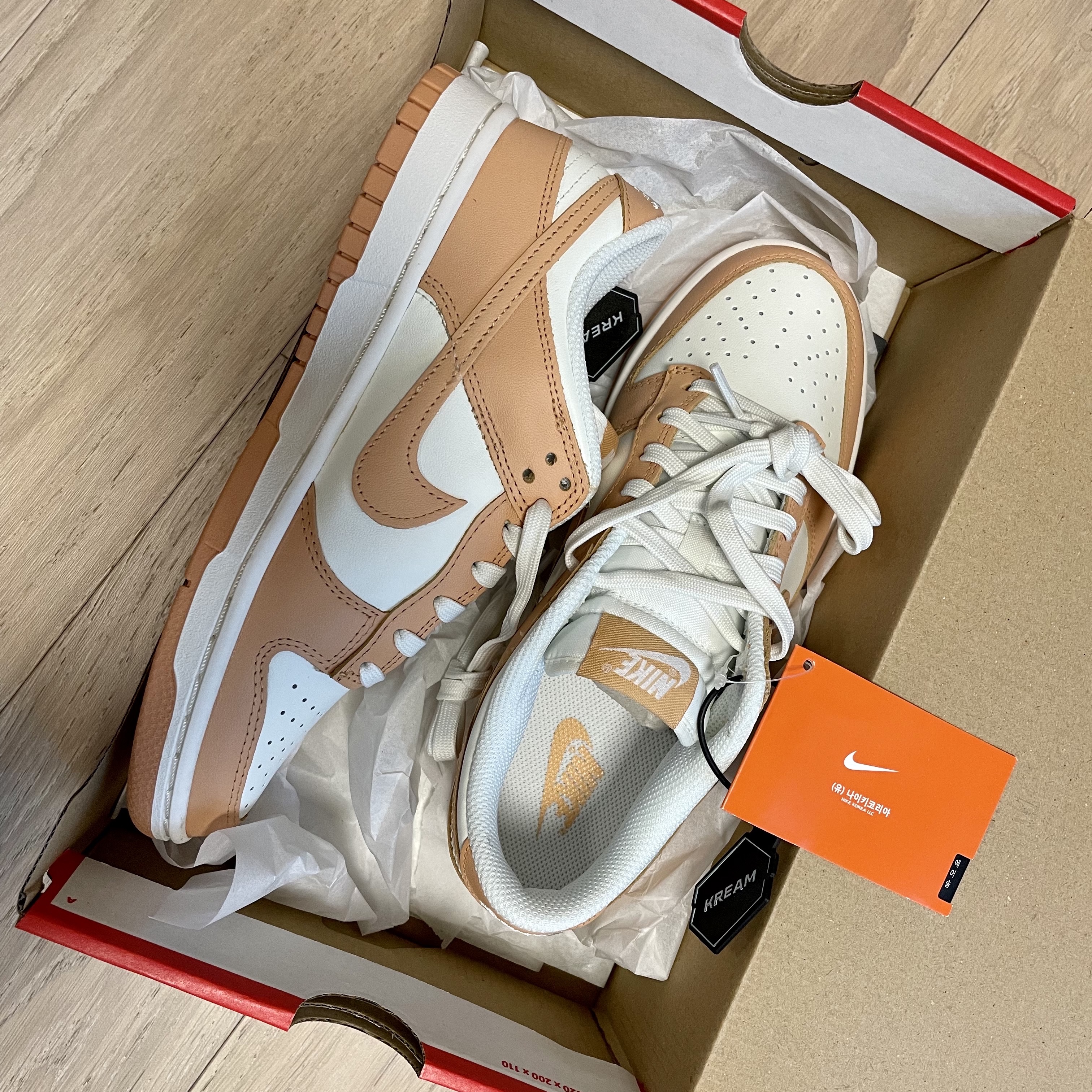 (W) Nike Dunk Low Harvest Moon 착용 스타일 - 1