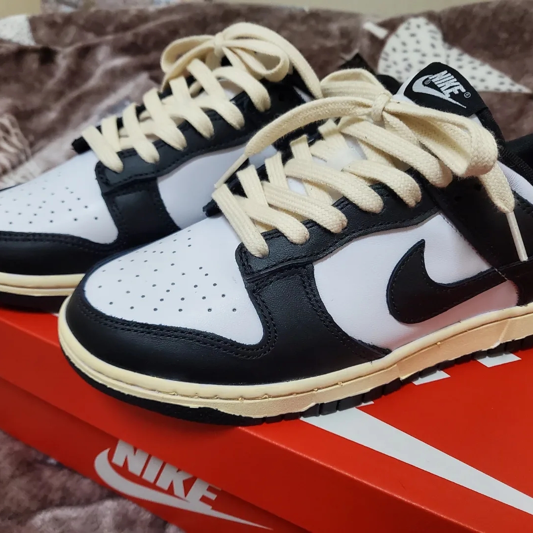 Nike Dunk Low Retro Black 착용 스타일 - 1