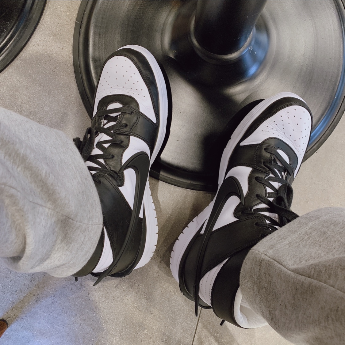 Nike x Ambush Dunk High Black 착용 스타일