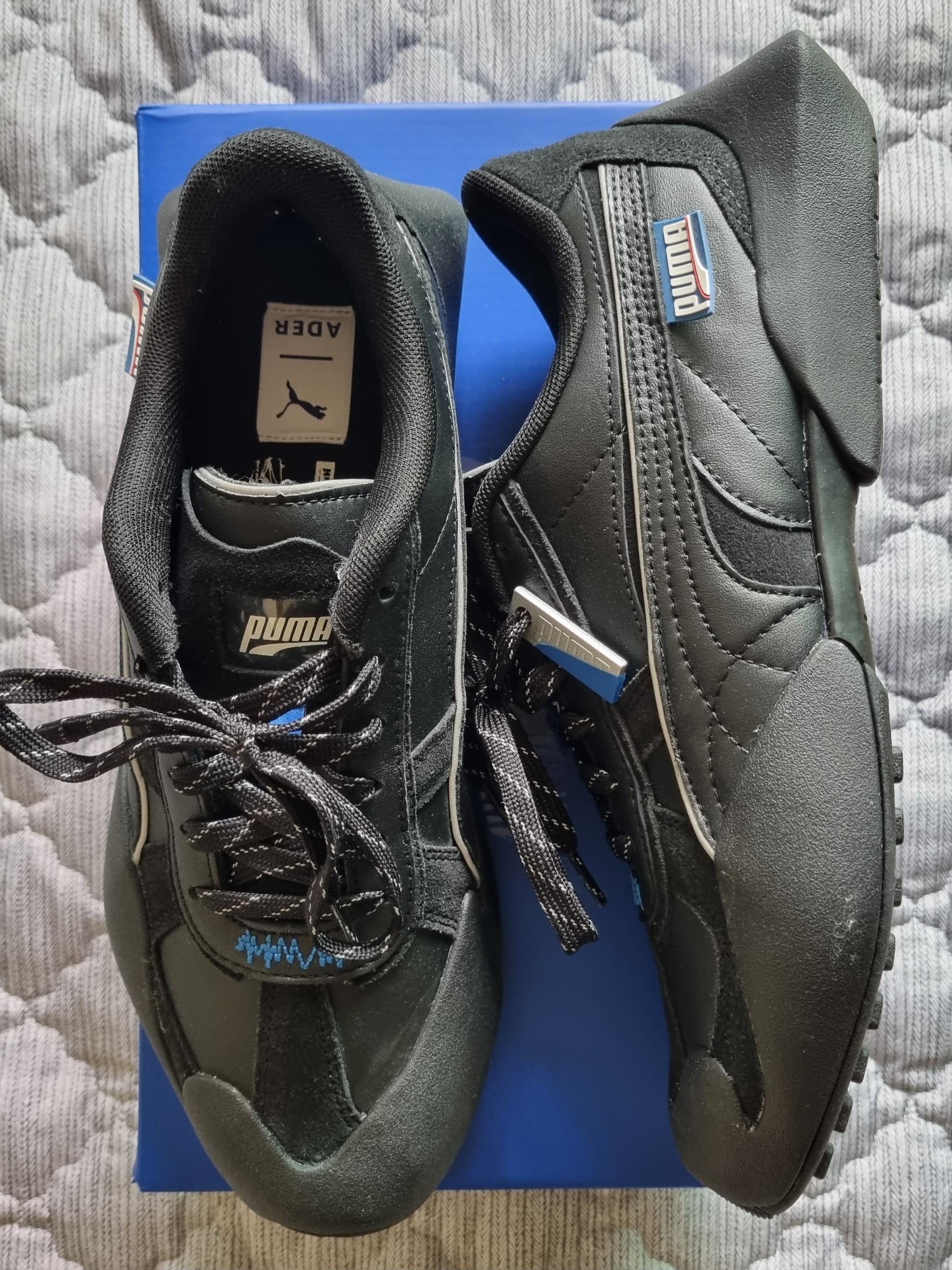Puma x Ader Error Vaderon Black 착용 스타일