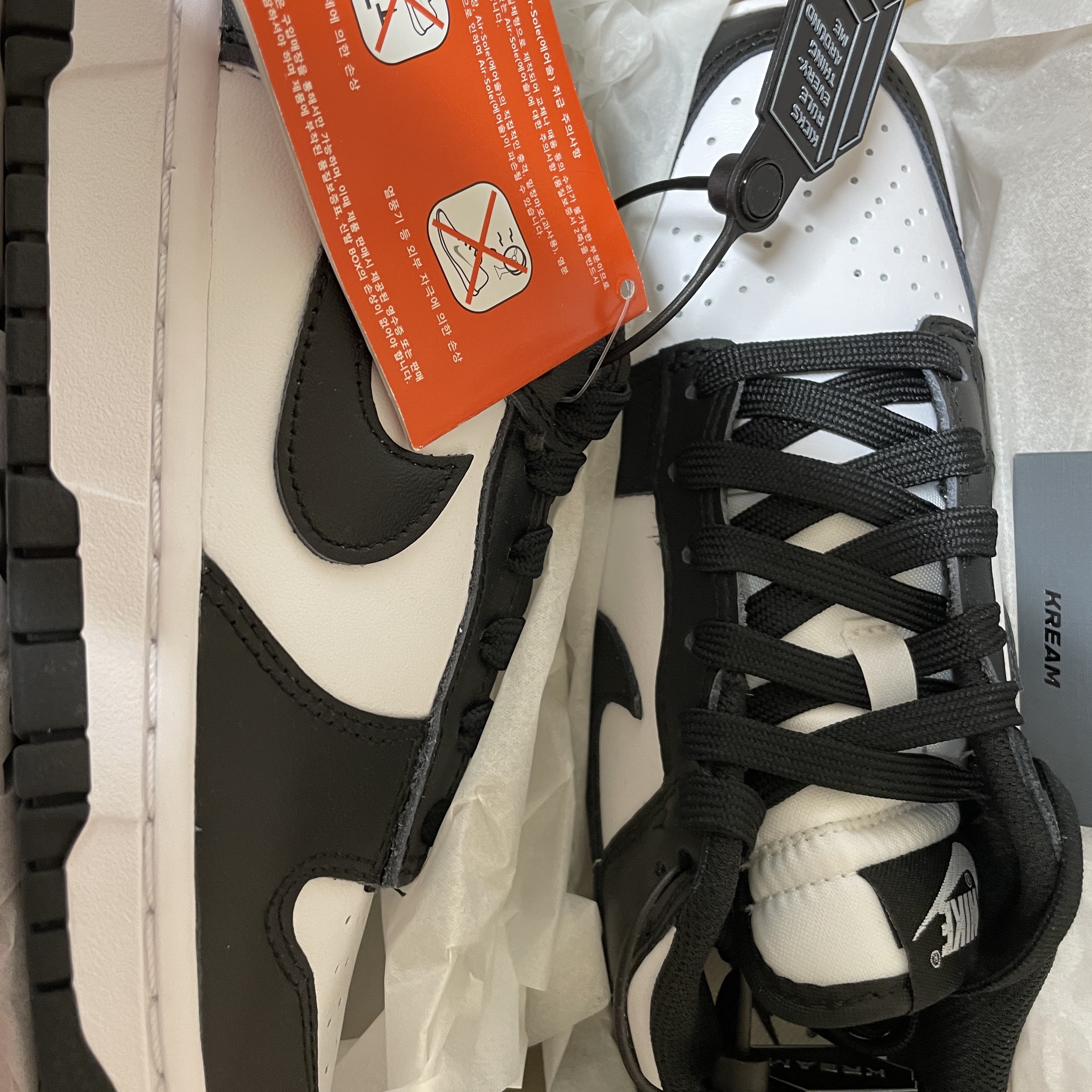Nike Dunk Low Retro Black, (W) Nike Dunk Low Black 착용 스타일