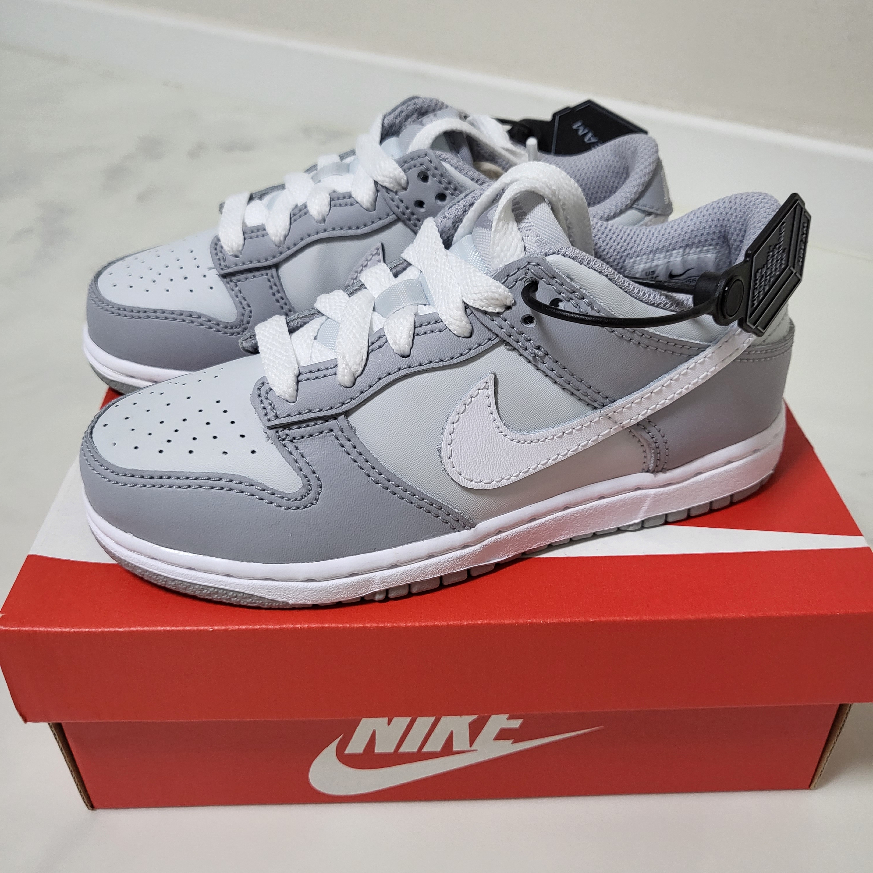 (PS) Nike Dunk Low Wolf Grey 착용 스타일