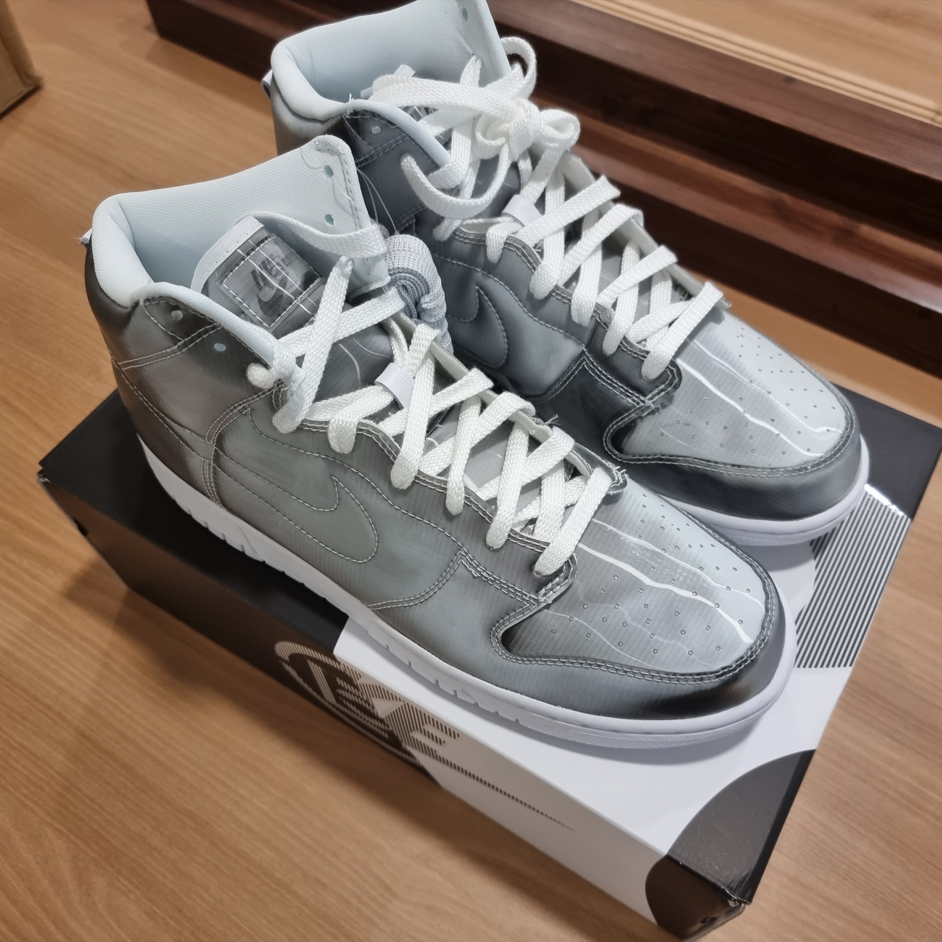 Nike x Clot Dunk High Flux 착용 스타일