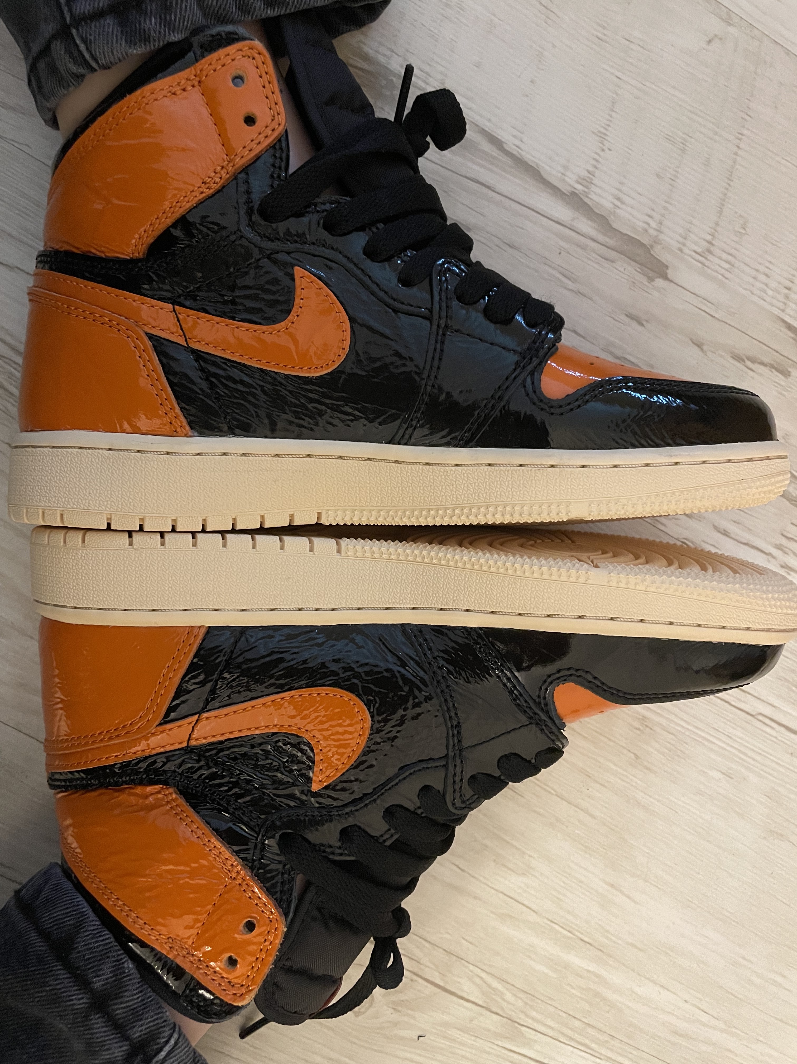 (GS) Jordan 1 Retro High OG Shattered Backboard 3.0 착용 스타일 - 4