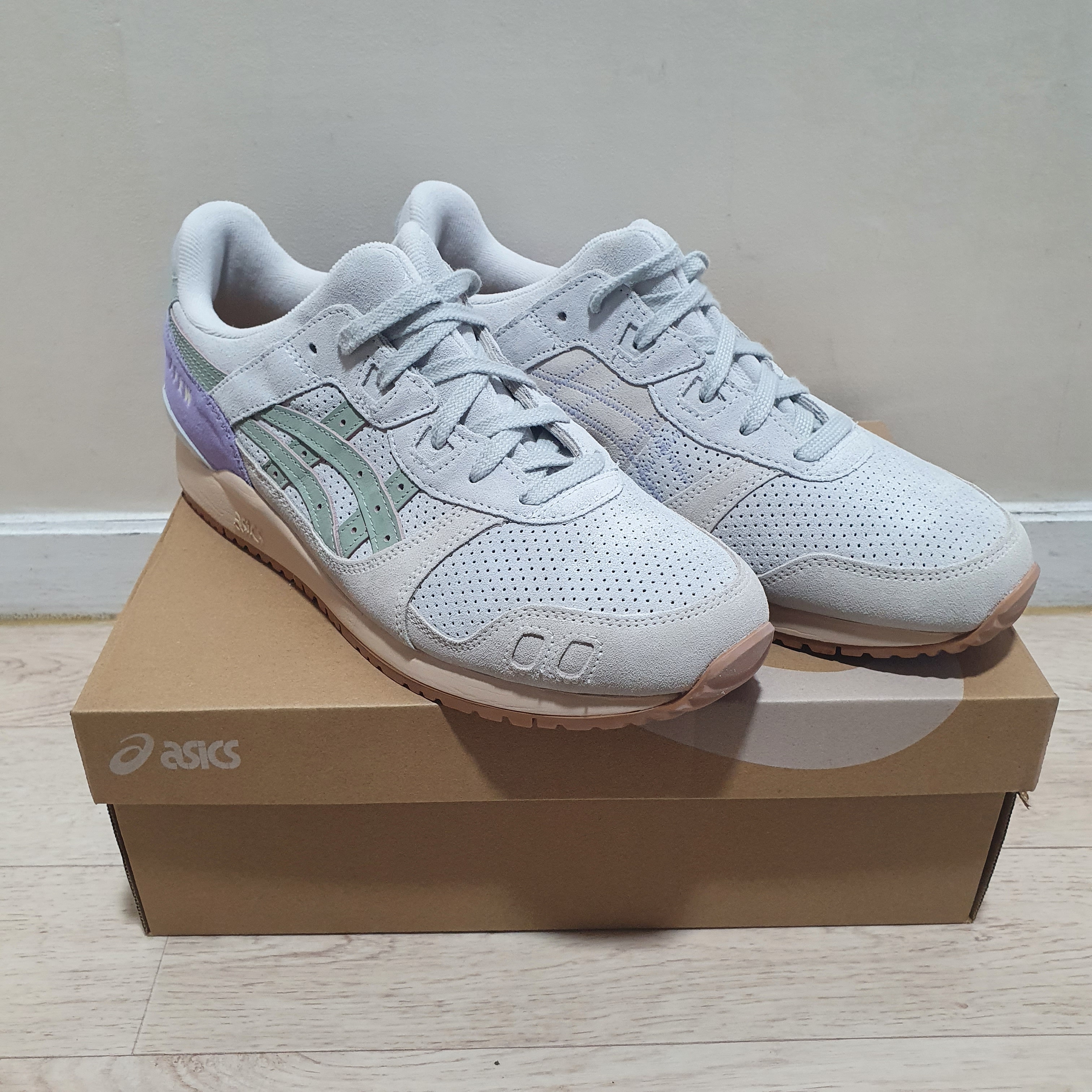 Asics x Afew Gel-Lyte III OG Polar Shade Seagrass 착용 스타일